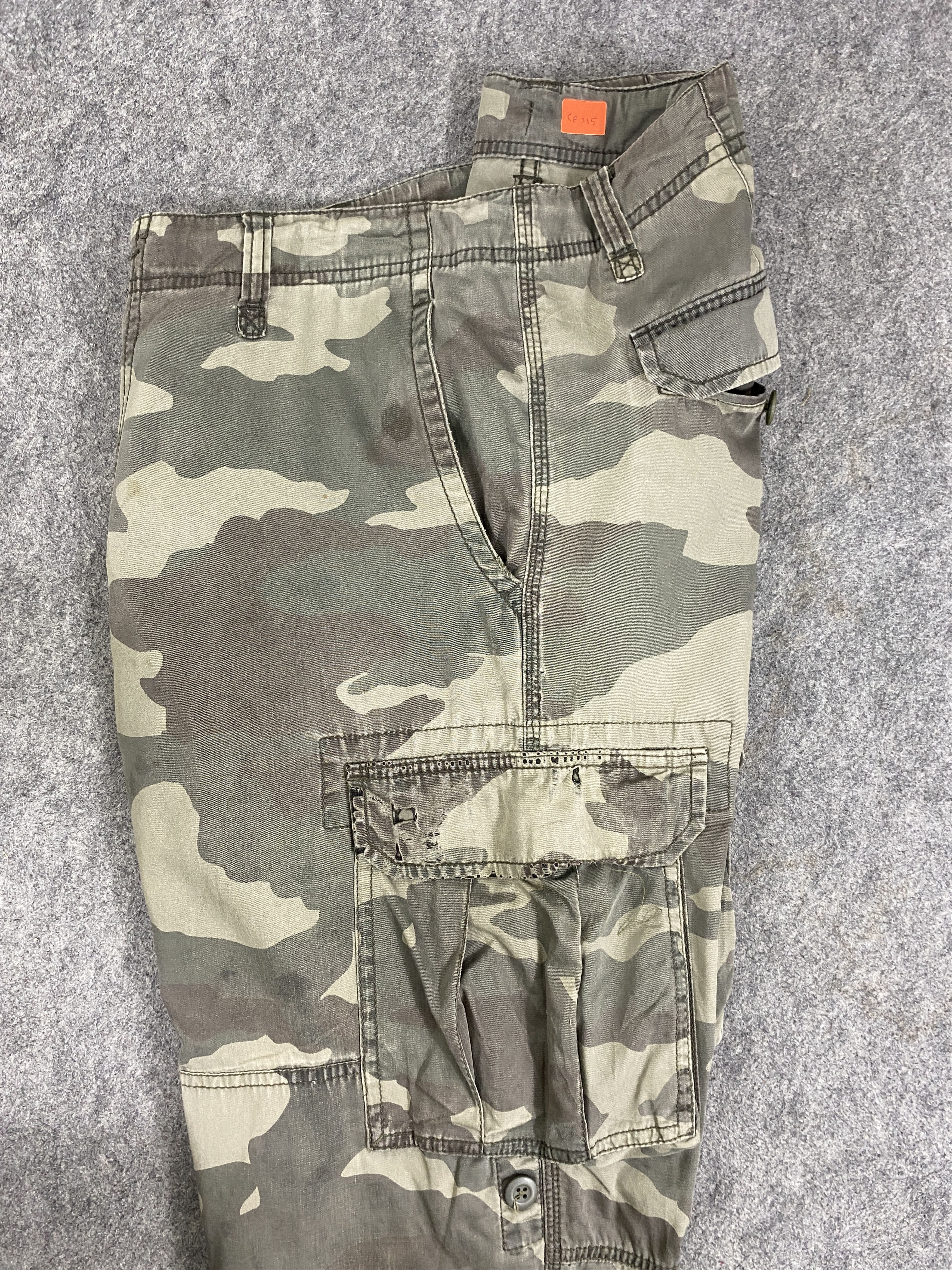 Japanese Brand Vintage Camo Japanese Brand Cargo Pants -CP215 Size US 36 / EU 52 - 4 Thumbnail