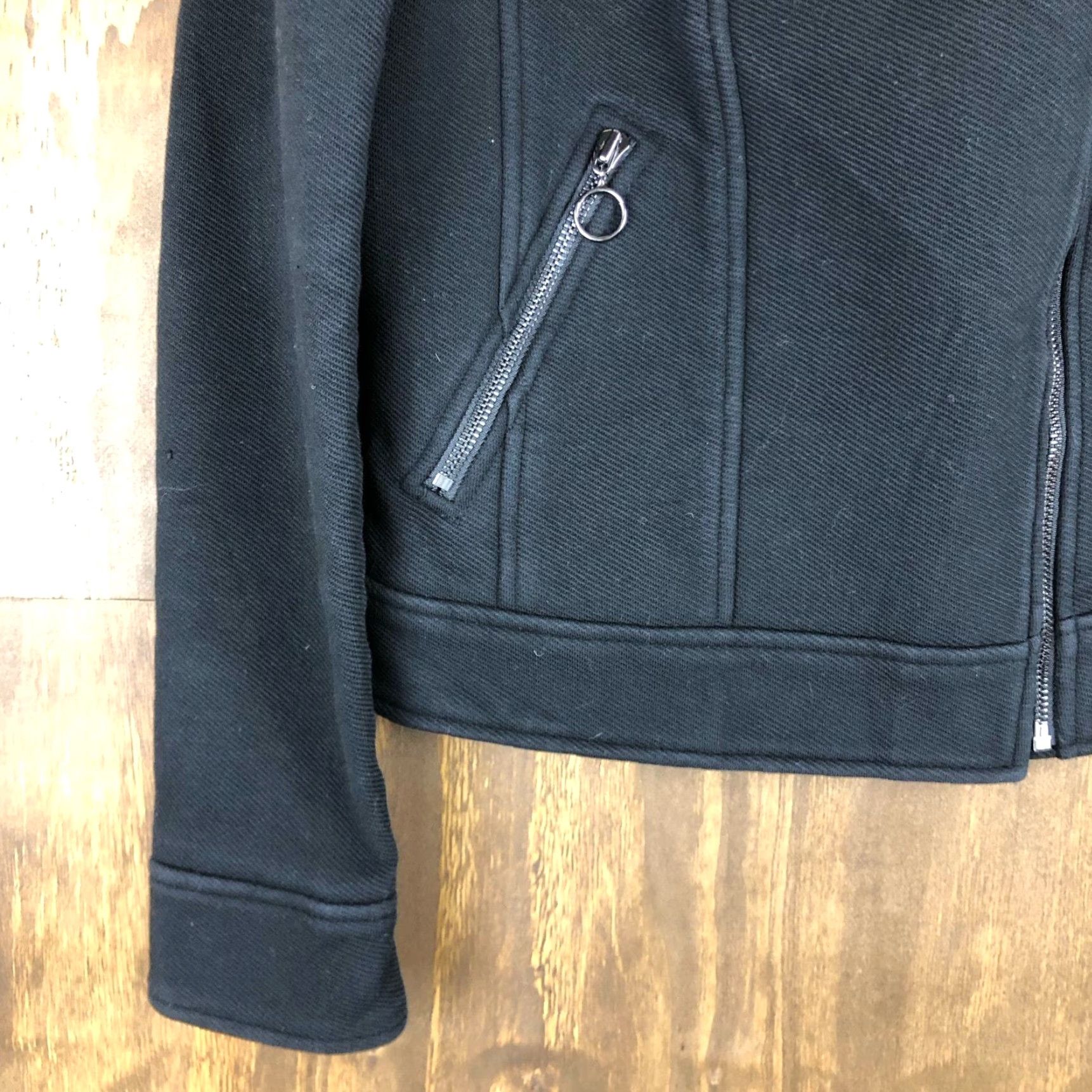 Ann Taylor Ann Taylor LOFT Womens Jacket Black Dark Academia Momcore Bikercore Size 2 Size XS / US 0-2 / IT 36-38 - 3 Thumbnail