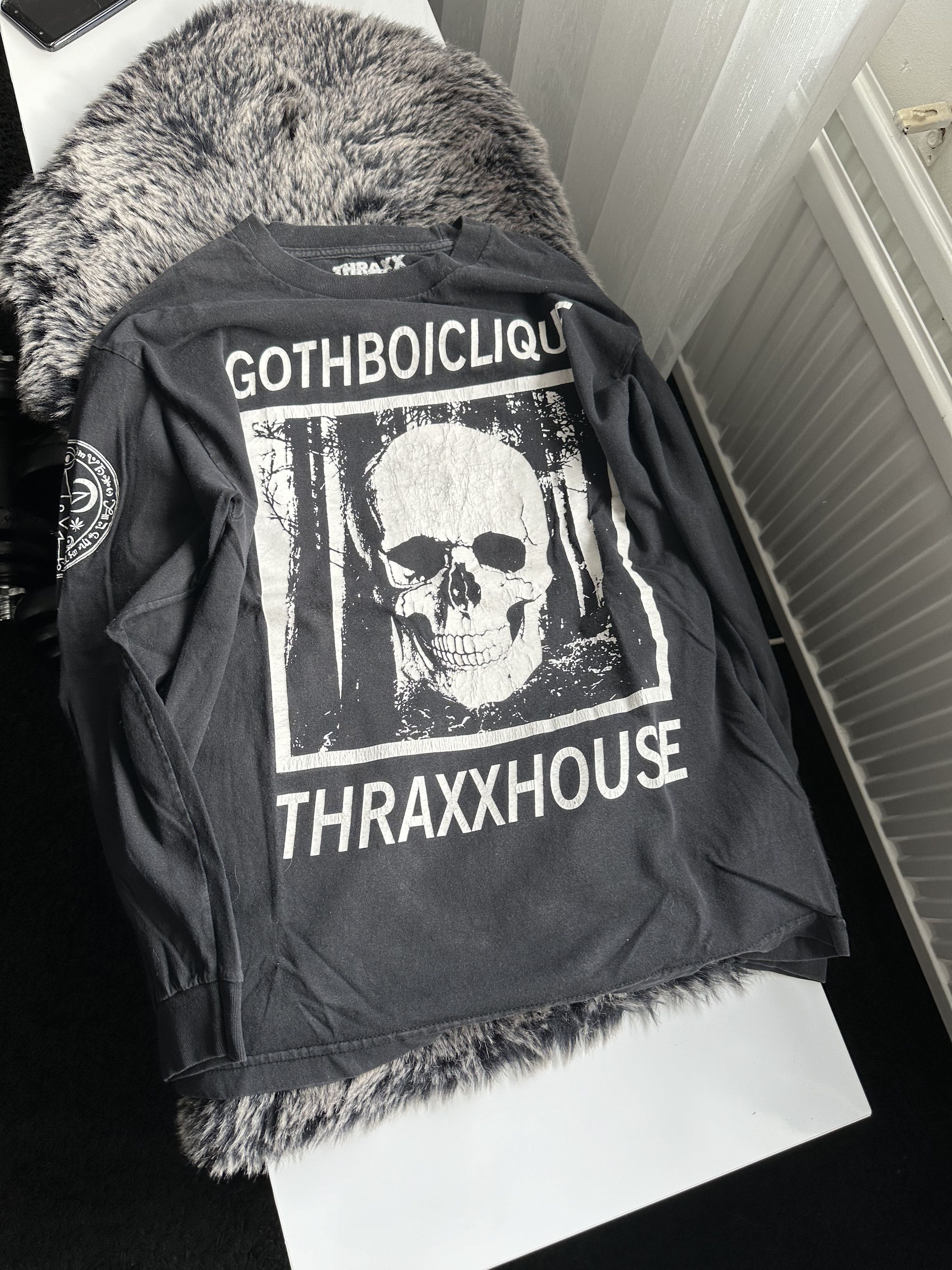 image of Gothboiclique Long Sleeve in Black, Men's (Size Medium)