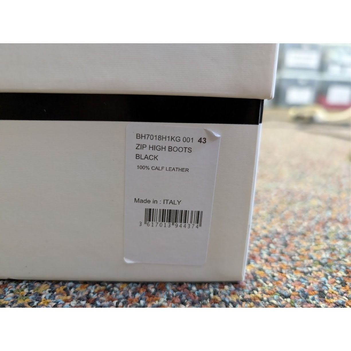 Givenchy o1rshd1 Zip High Boots in Black Size US 10 / EU 43 - 22 Thumbnail