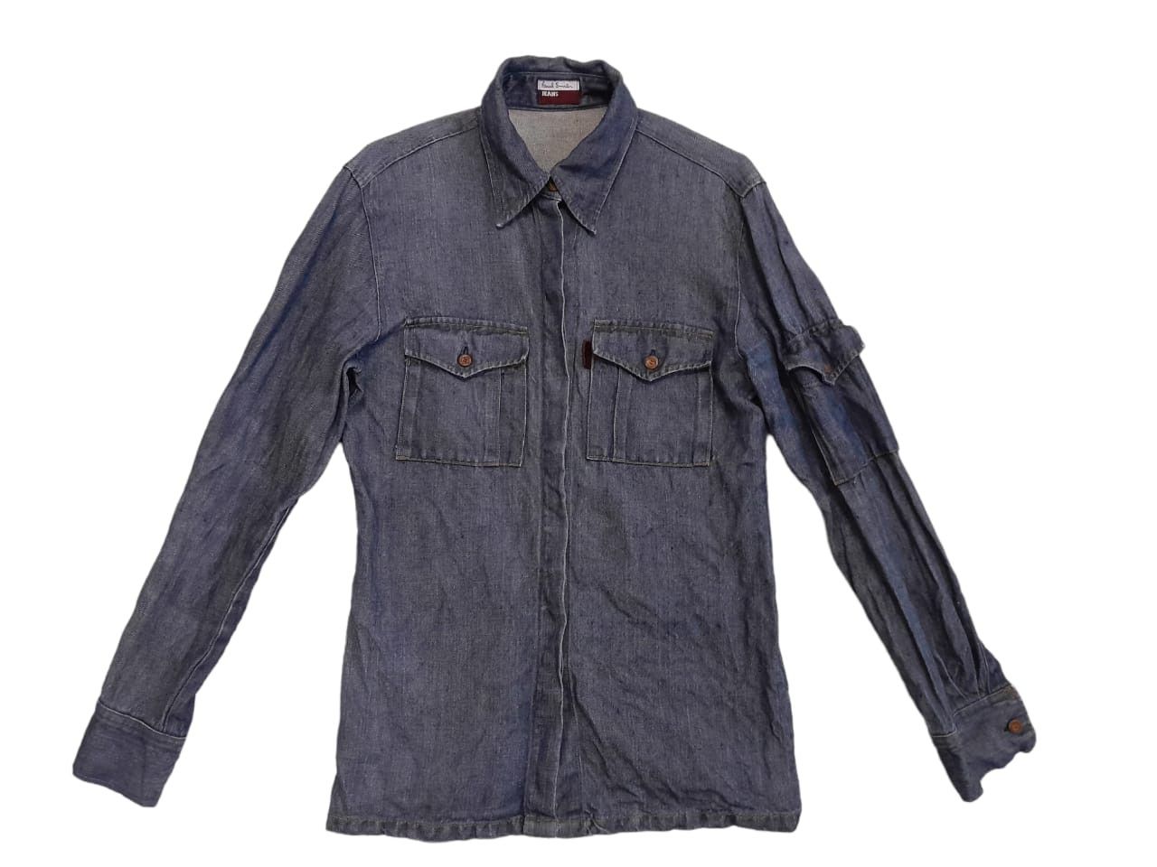 Paul Smith Paul Smith Denim Shirt (F75) Size M / US 6-8 / IT 42-44 - 2 Thumbnail