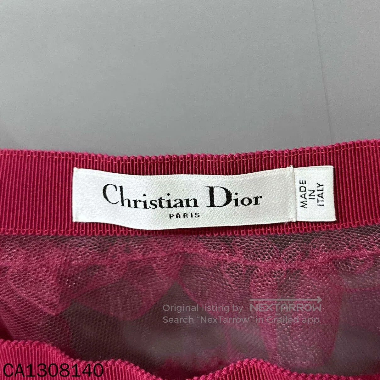 Dior Dior Pink Double. Size 35" - 4 Thumbnail