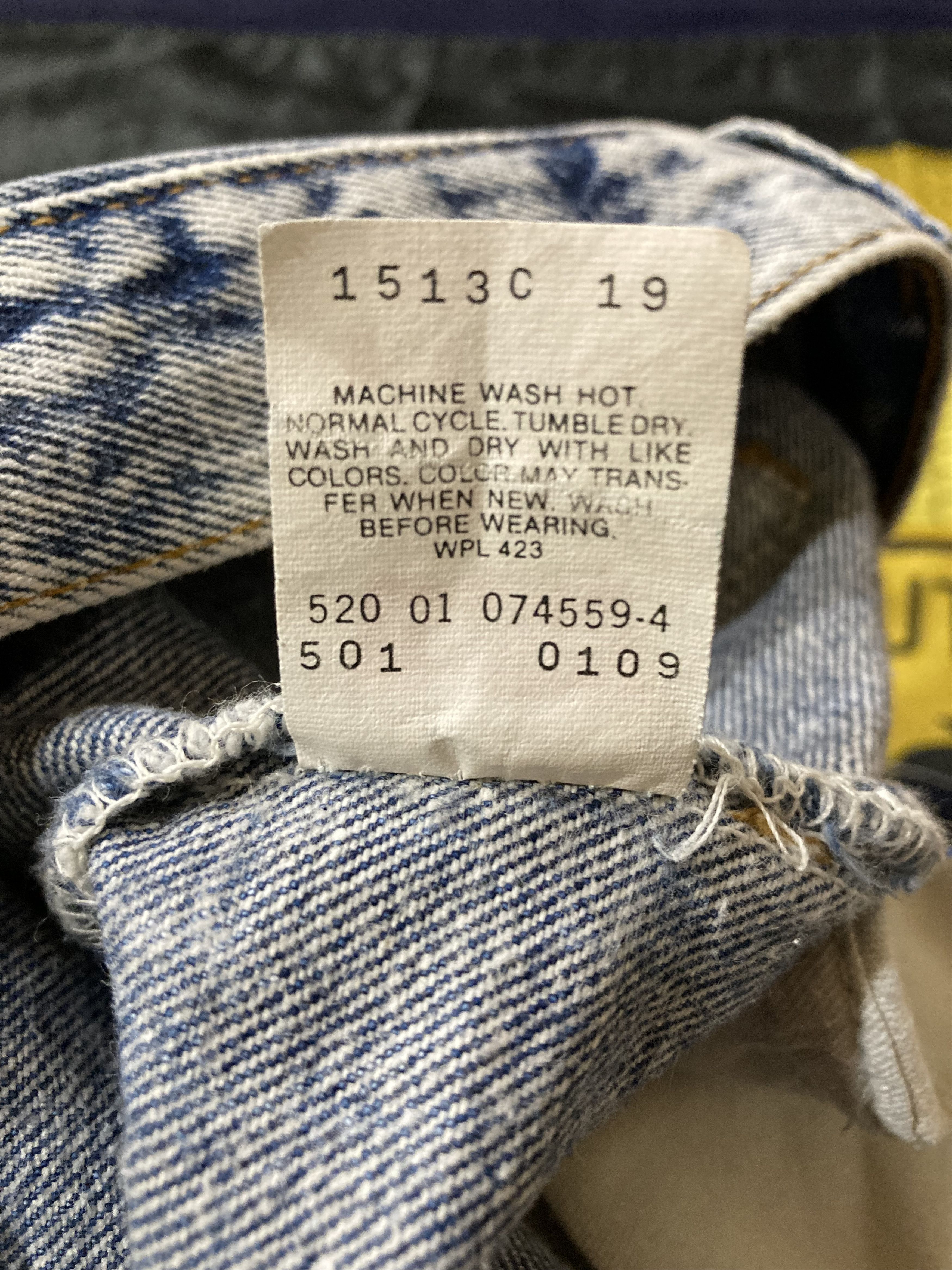 Levi's Vintage Levis 501 Acid Wash Jeans Size US 32 / EU 48 - 7 Thumbnail