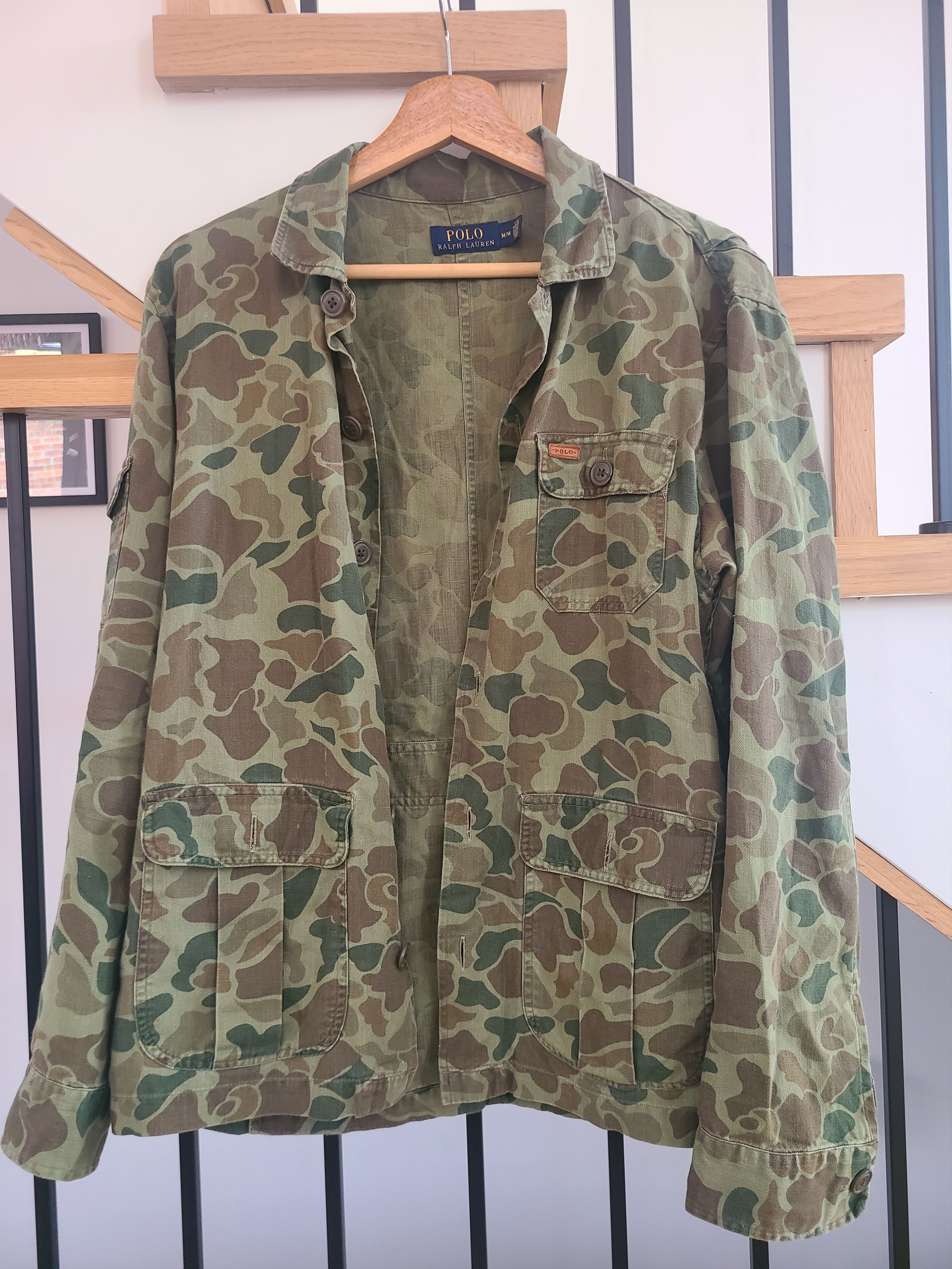 Polo Ralph Lauren Vintage Polo Ralph Lauren duck camo jacket/overshirt Size US M / EU 48-50 / 2 - 4 Thumbnail