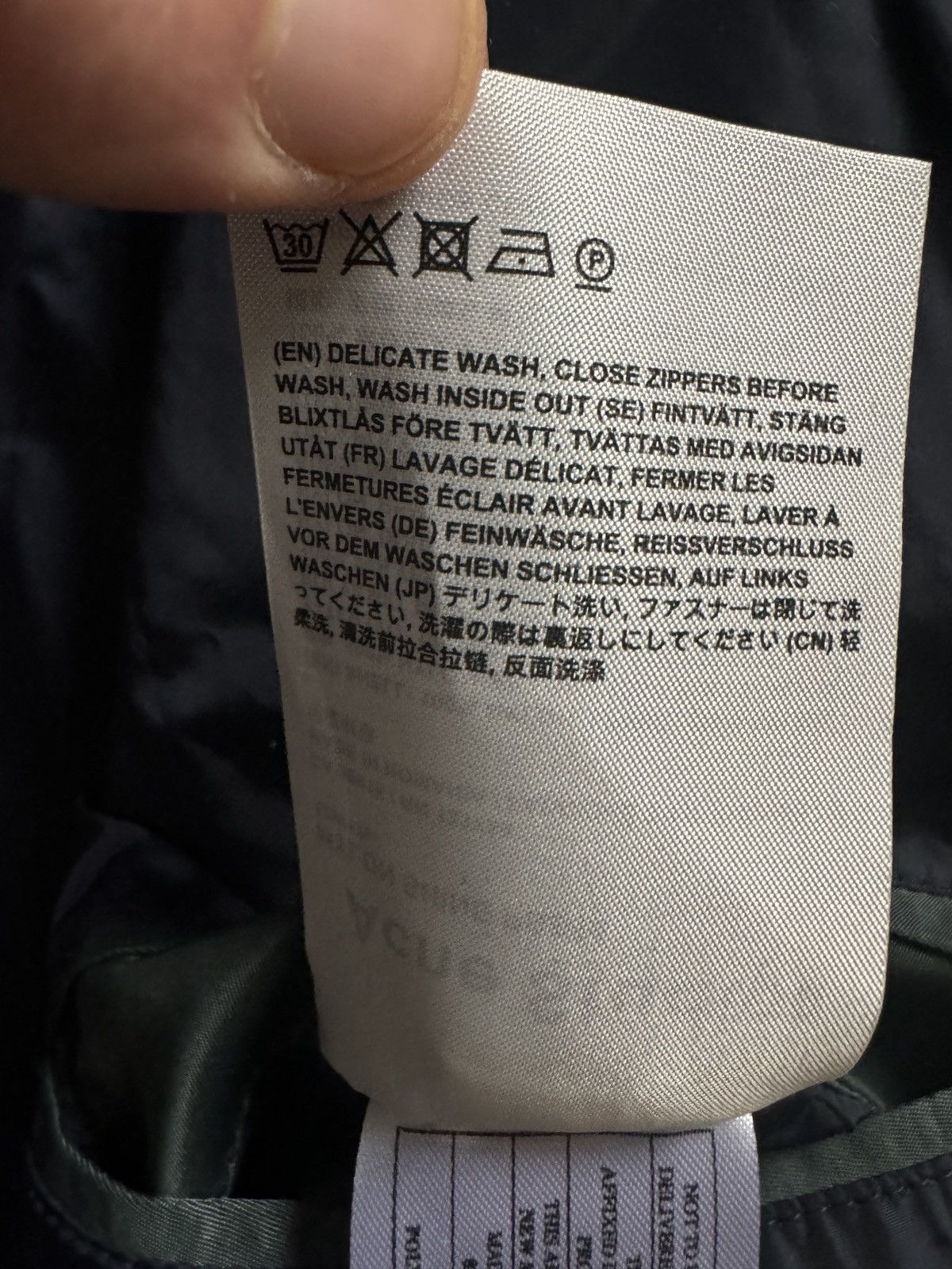 Acne Studios Acne Studios Mylon Shine PSS18 Bomber jacket Size US M / EU 48-50 / 2 - 11 Thumbnail
