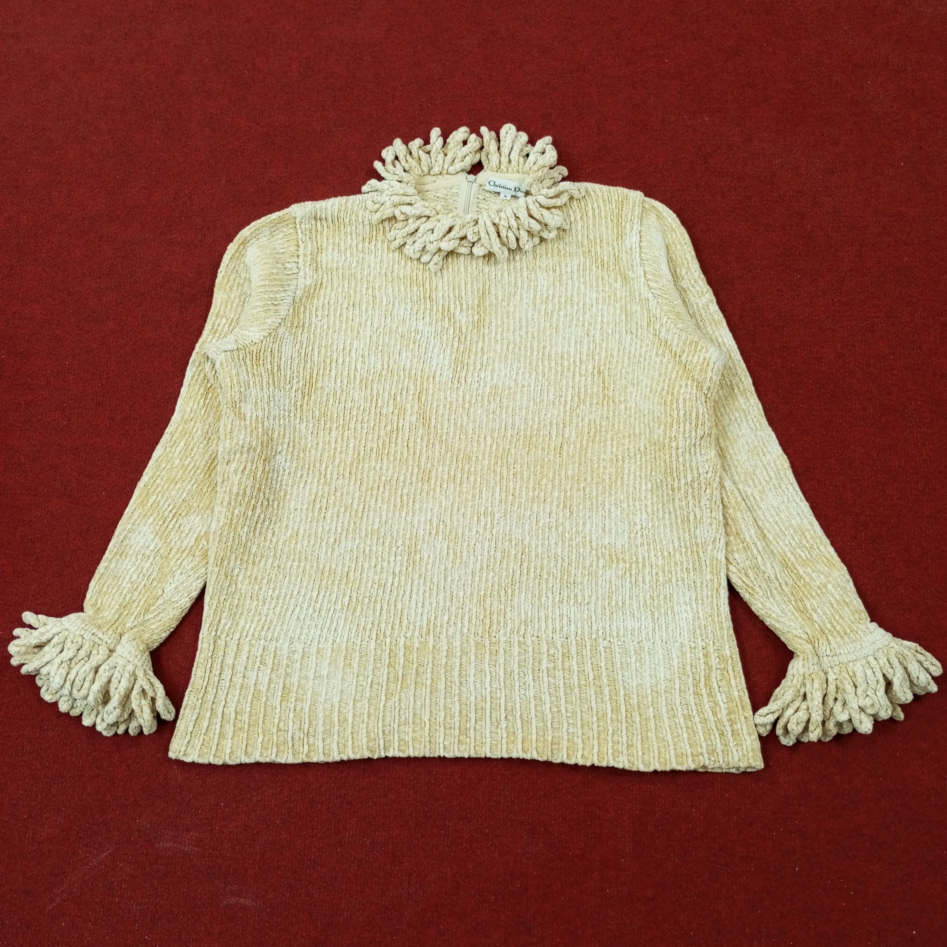 Christian Dior Monsieur Christian Dior Fashion Design Style Sweater c237n14 Size M / US 6-8 / IT 42-44 - 1 Thumbnail