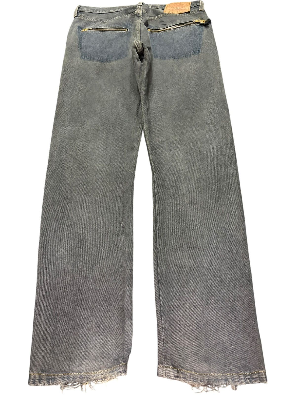 Levi's Vintage 90s Levis 501 Japan Remade Custom Jeans Size US 30 / EU 46 - 2 Thumbnail