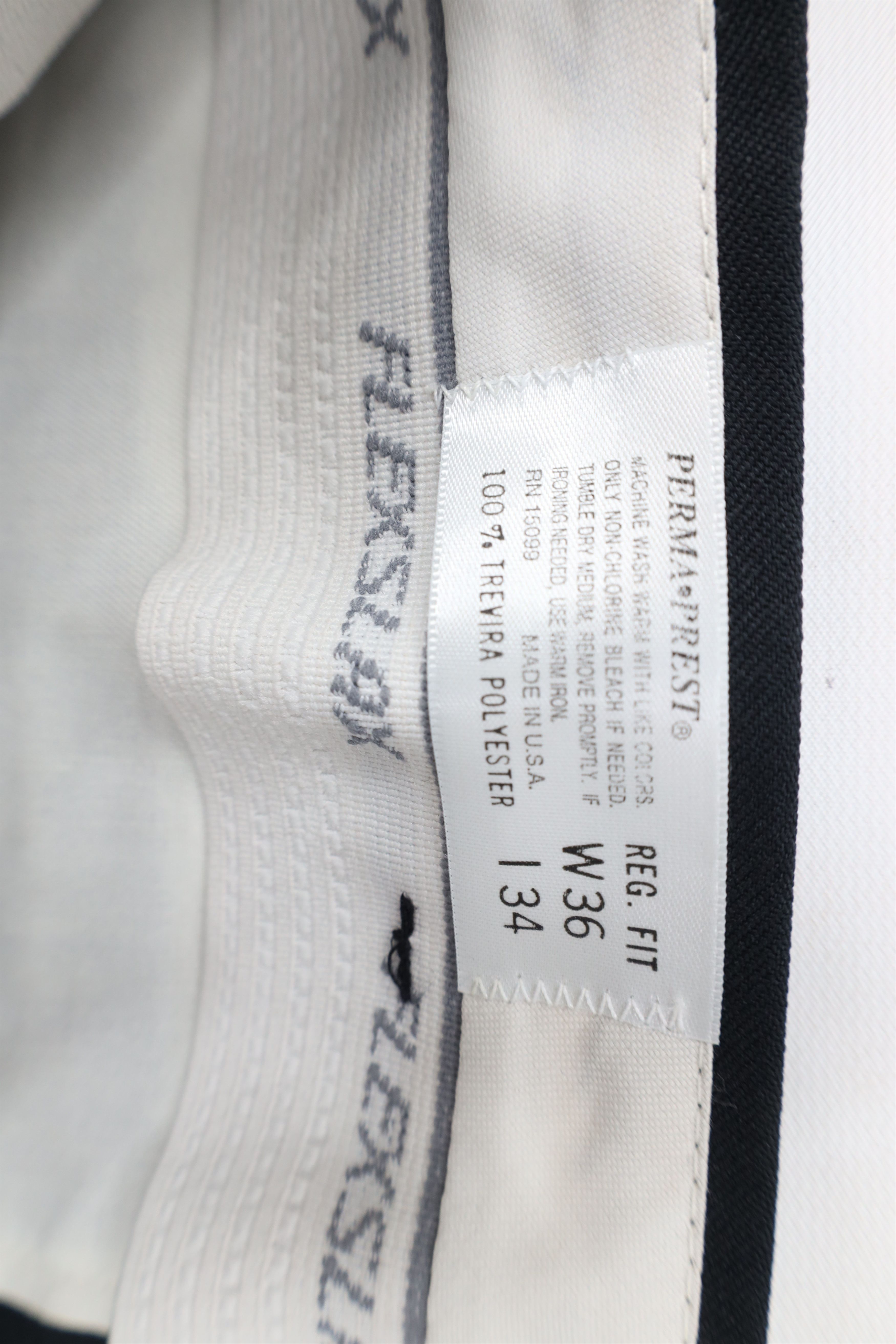 Vintage Deadstock Vintage 70s Streetwear Leg Chino Pants Black USA Size US 36 / EU 52 - 9 Thumbnail