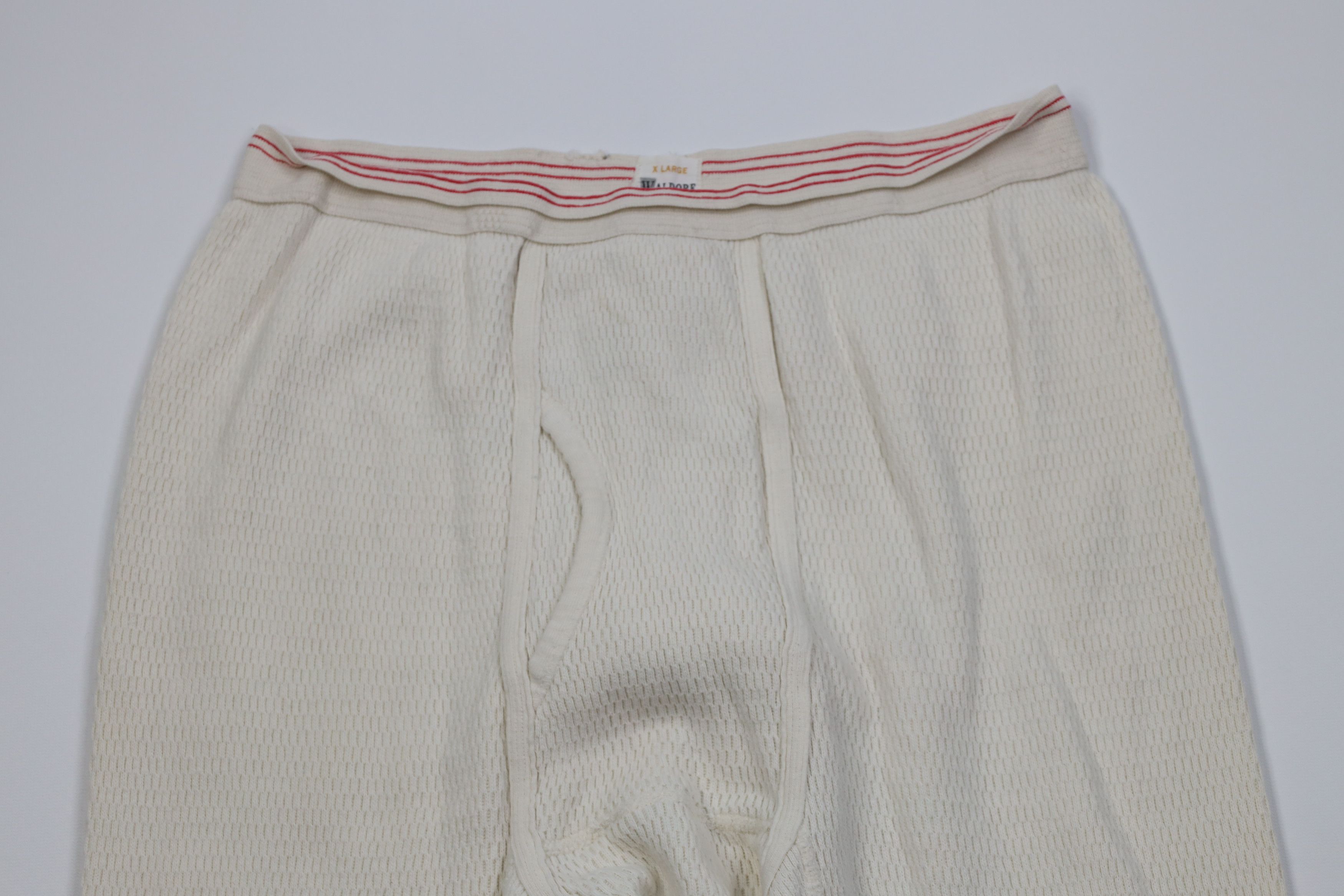 Vintage Vintage 50s Streetwear Waffle Knit Base Layer Pants USA Size US 38 / EU 54 - 2 Thumbnail