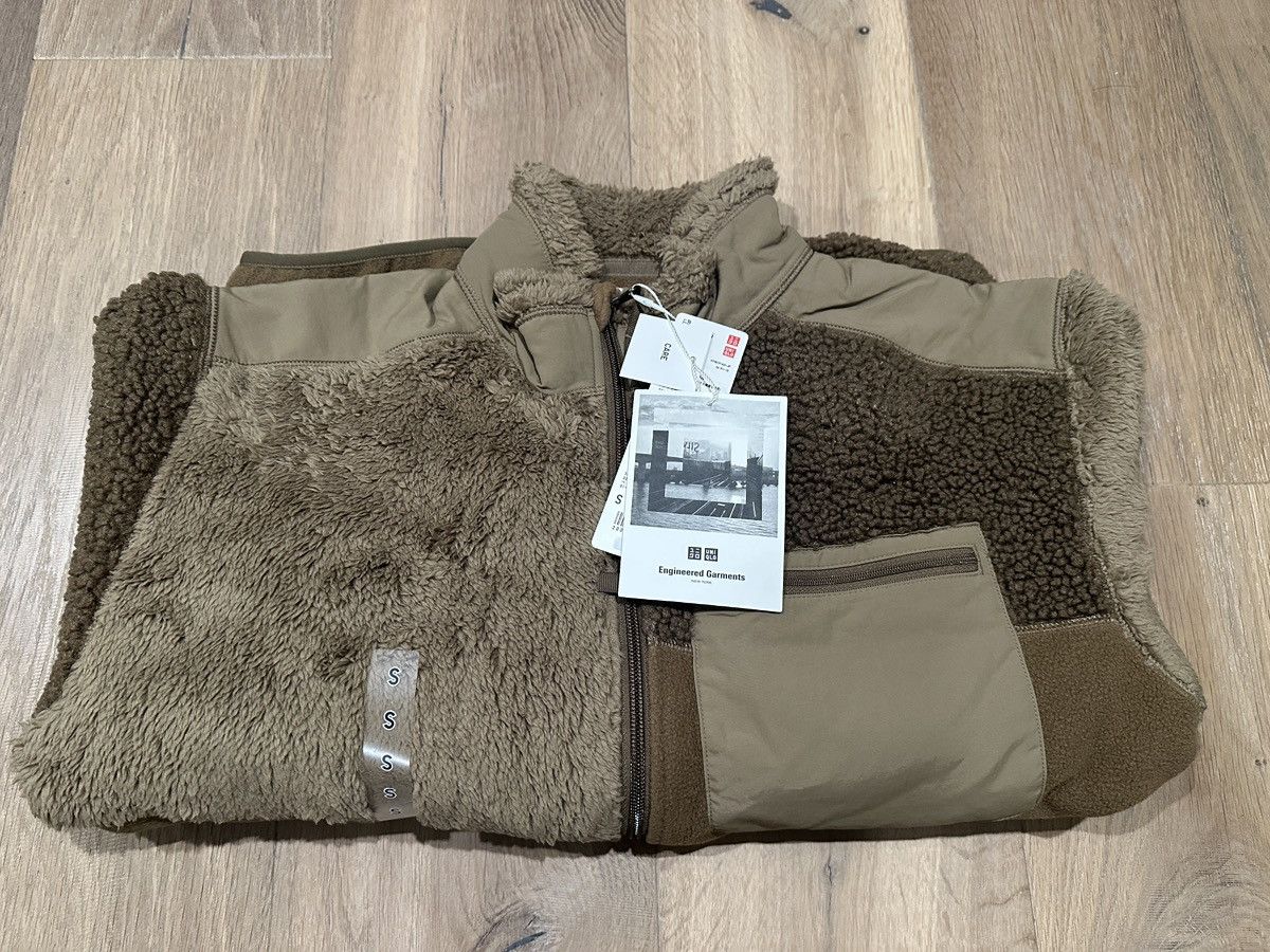 Engineered Garments × Uniqlo Uniqlo x Engineered Garments Fleece Jacket (JP Small, Brown) Size US S / EU 44-46 / 1 - 2 Thumbnail