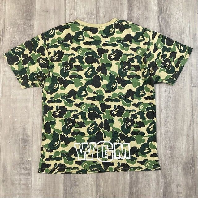 Bape BAPE ABC Camo Green Shark T-Shirt a bathing ape WGM Size US XL / EU 56 / 4 - 2 Thumbnail