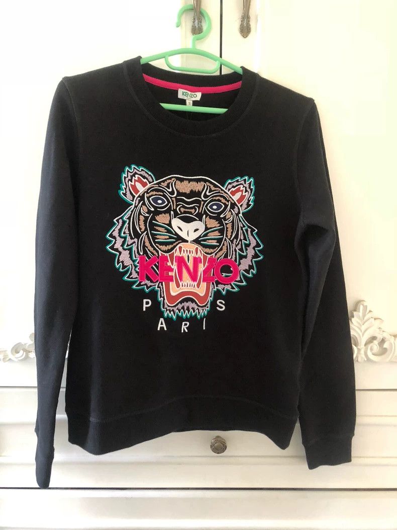 Kenzo KENZO Tiger hoodie Size S / US 4 / IT 40 - 1 Thumbnail