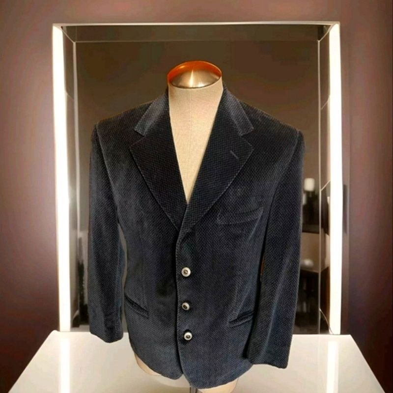 Versace Vintage V2 by VERSACE 1990s 4 button blazer Size 40R - 1 Thumbnail