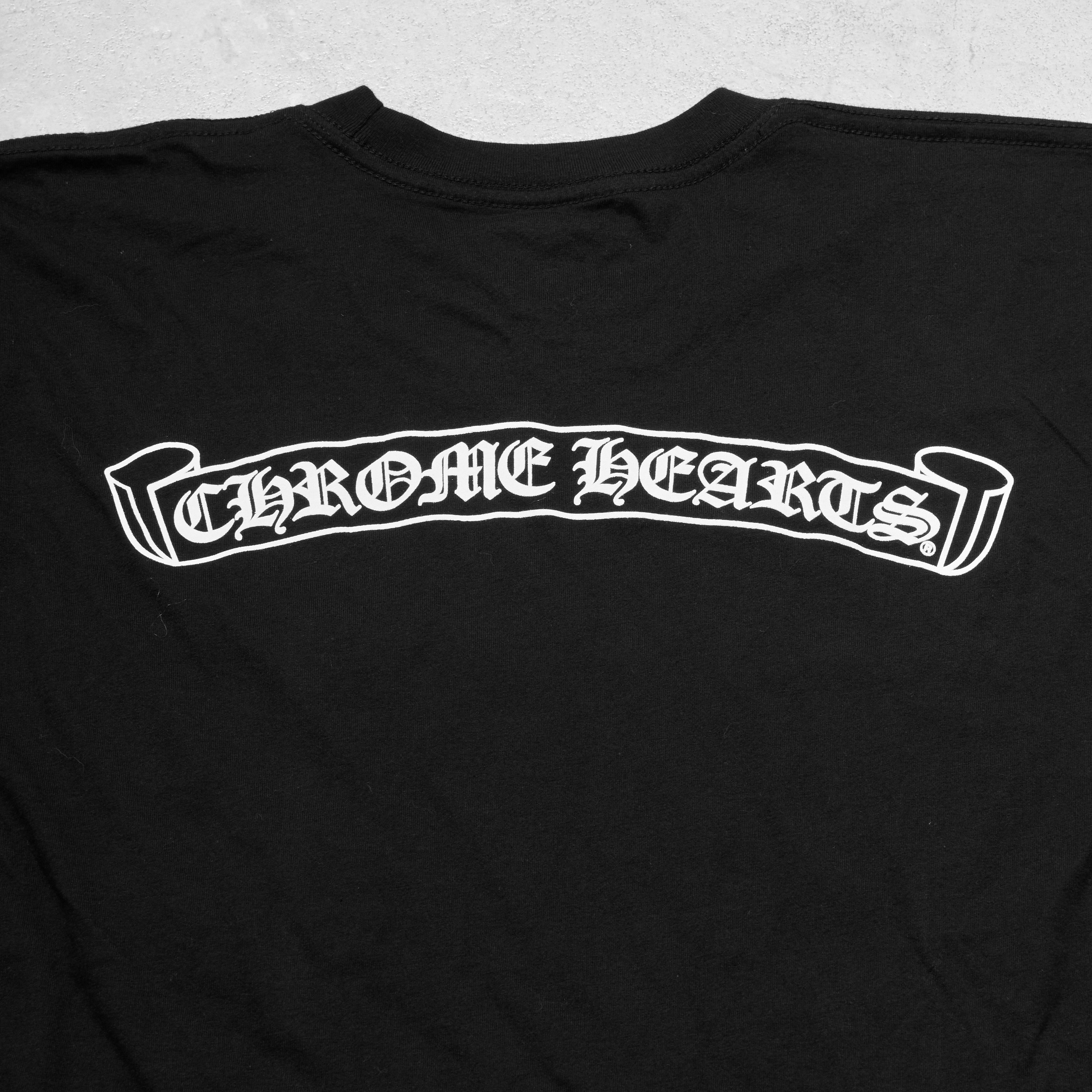 Chrome Hearts CHROME HEARTS Back Scroll Label Logo Long Tee Size US L / EU 52-54 / 3 - 7 Thumbnail