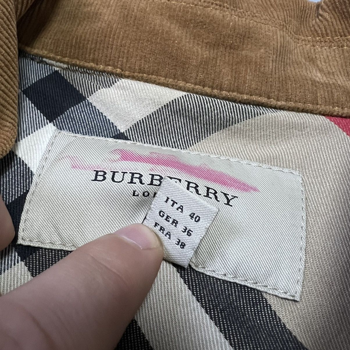 Burberry Burberry Corduroy Jacket woman’s made in Italy Size S / US 4 / IT 40 - 15 Thumbnail