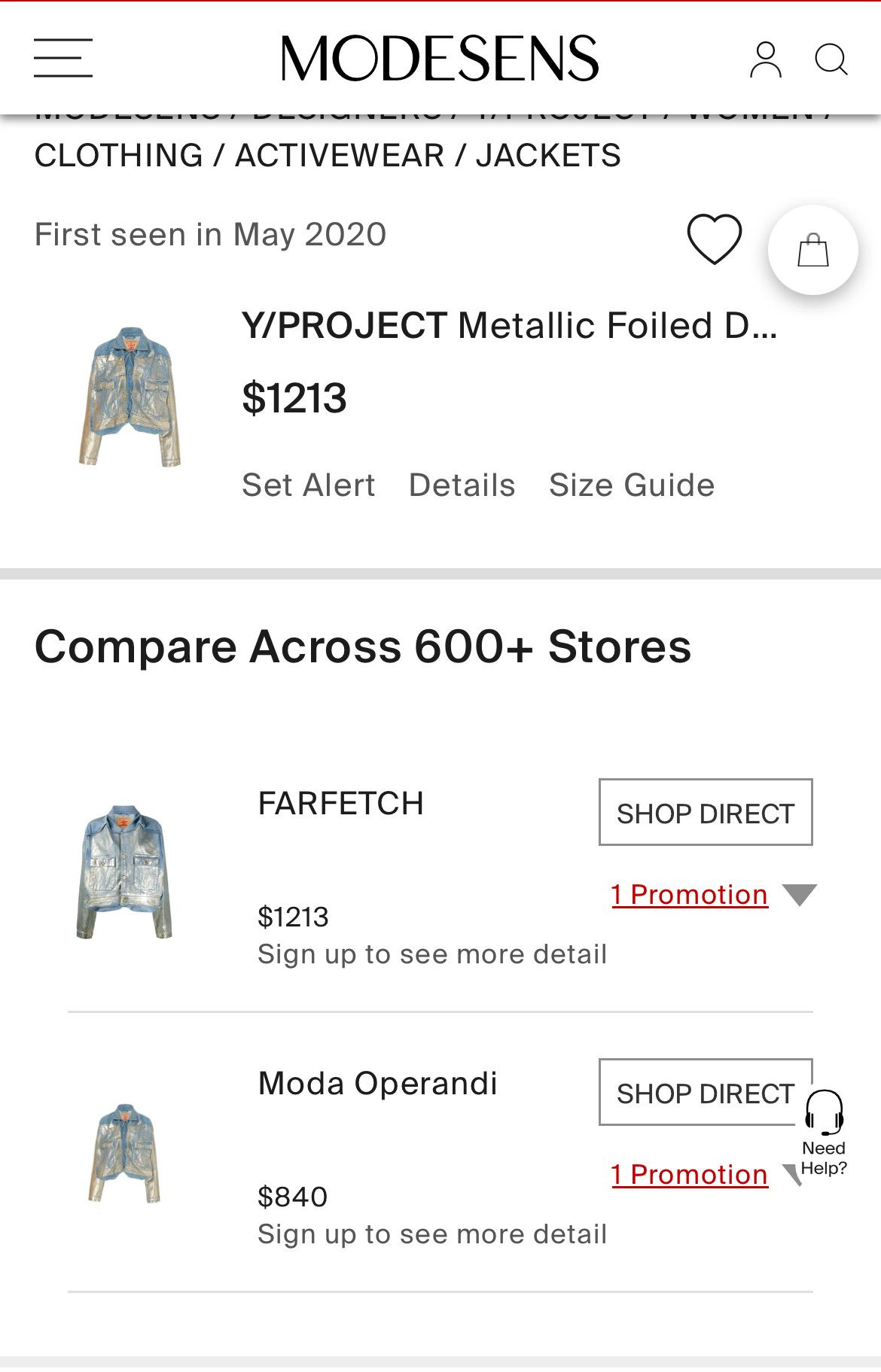 Y/Project Y/Project Metallic Foiled Denim Jacket Size M / US 6-8 / IT 42-44 - 10 Thumbnail