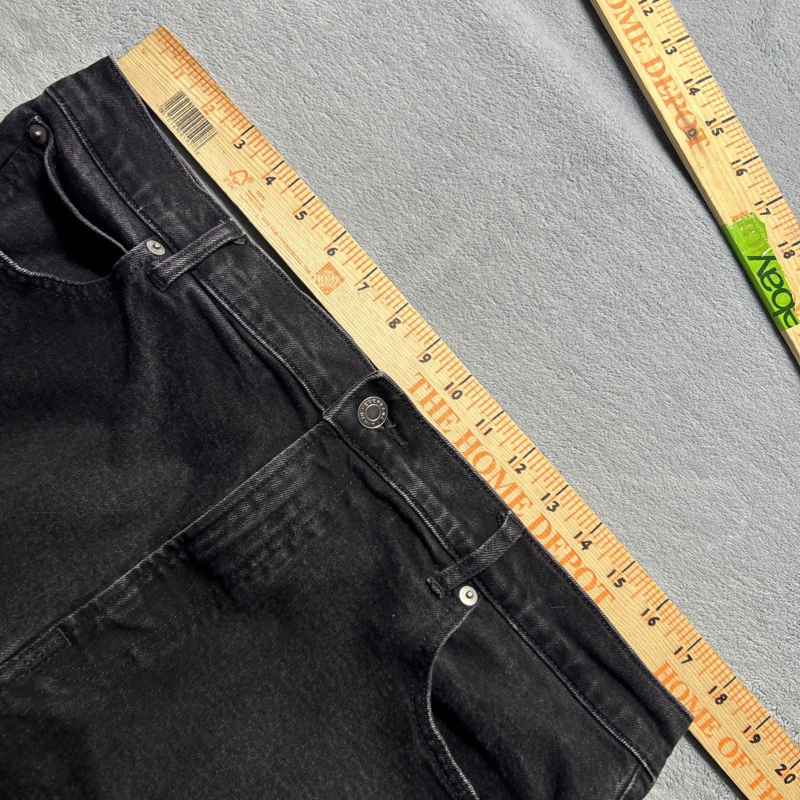 Everlane Beyond Baggy Jeans Women 33 36x24 Raw Hems Hamilton Baggie Size 36" / US 14 / IT 50 - 10 Thumbnail
