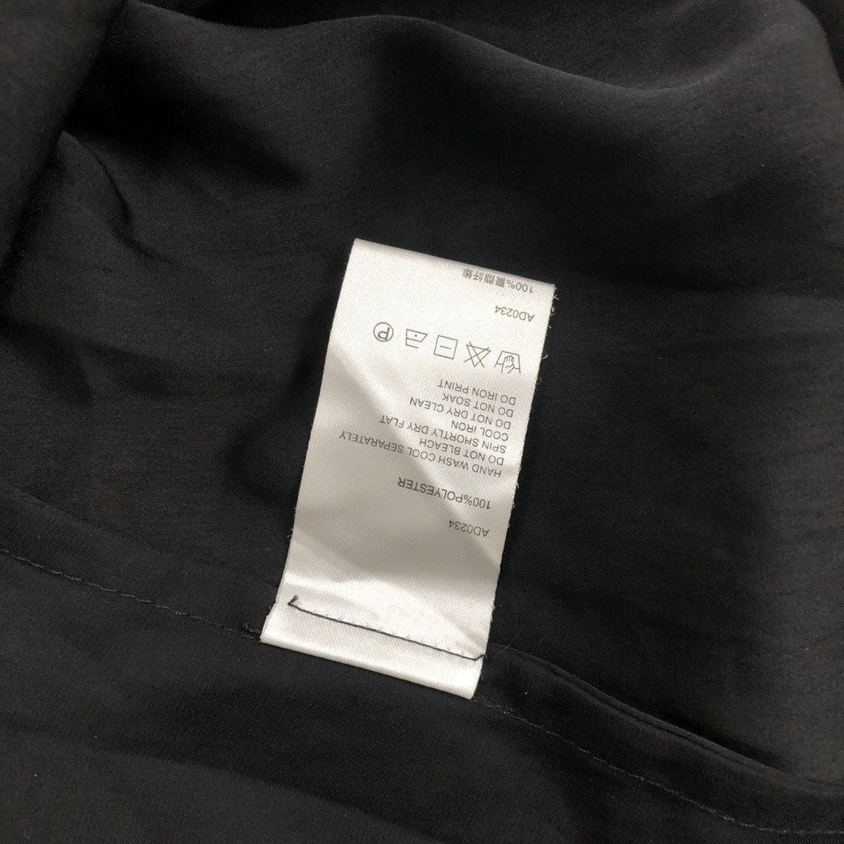 Helmut Lang Helmut Lang Draped Wrap Black Blouse Italian Designer Luxury Size M / US 6-8 / IT 42-44 - 9 Thumbnail