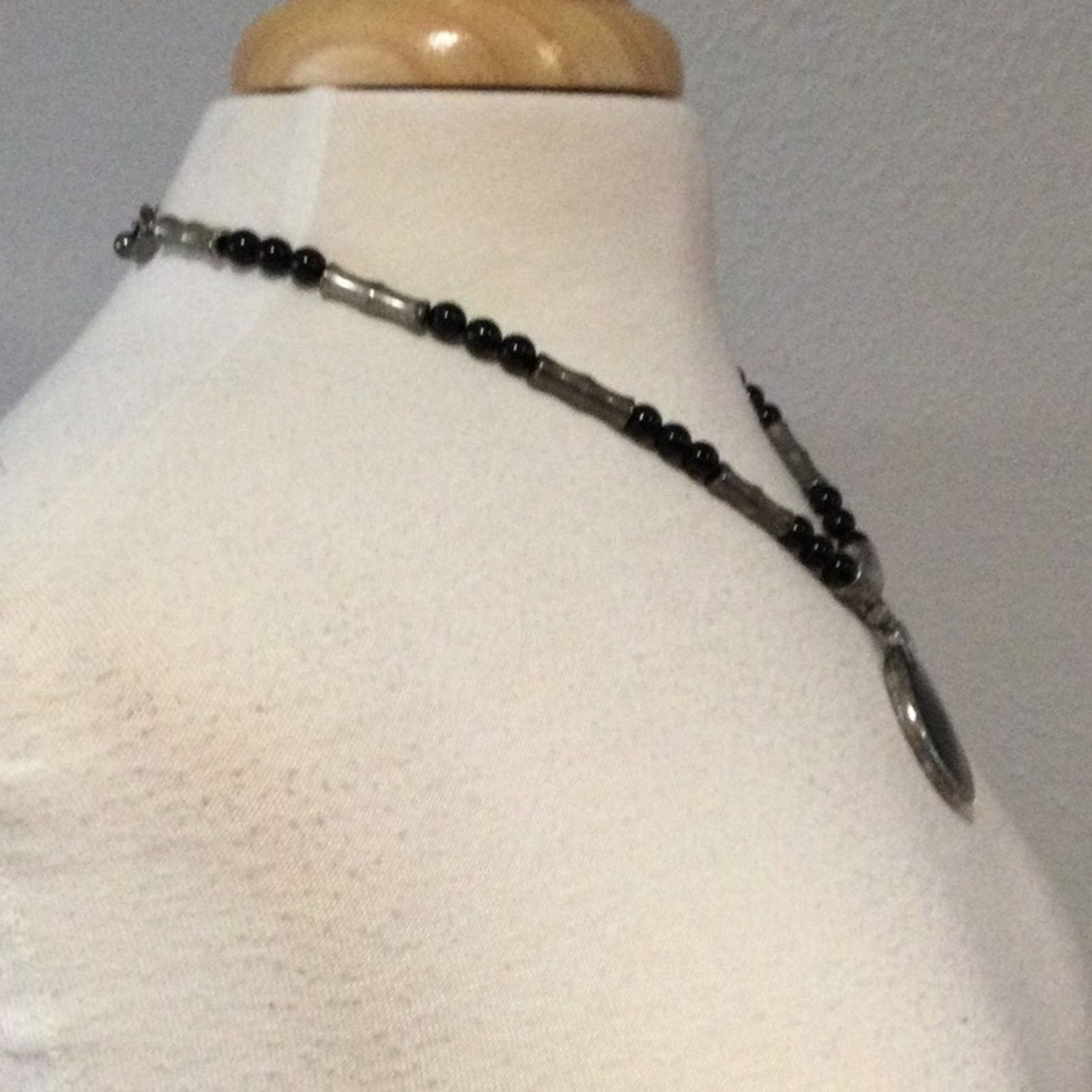 Chicos Chico's Vintage Silver Tone Pendant Necklace Size ONE SIZE - 4 Thumbnail