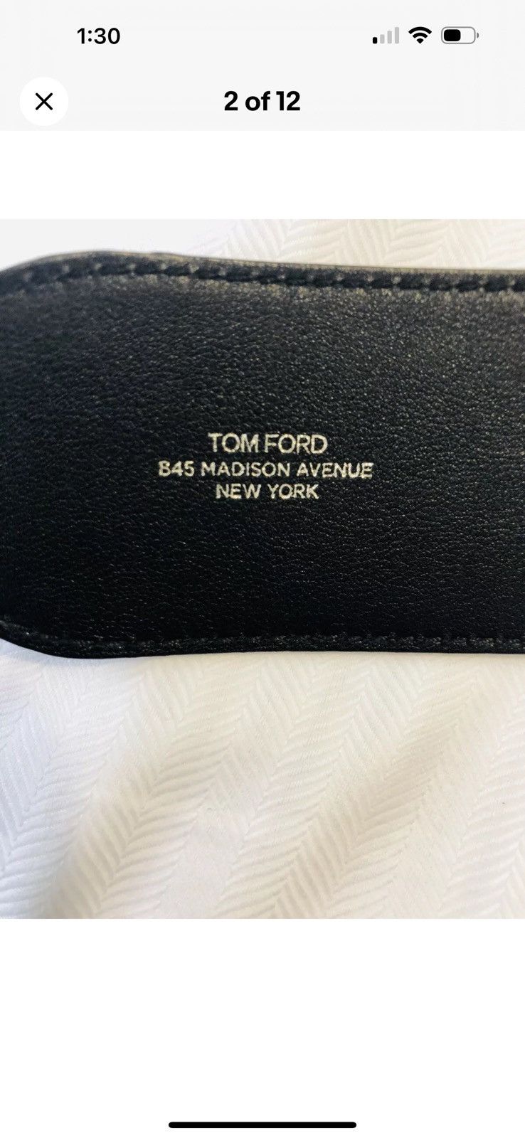 Tom Ford Tom Ford belt Size 32 - 10 Thumbnail