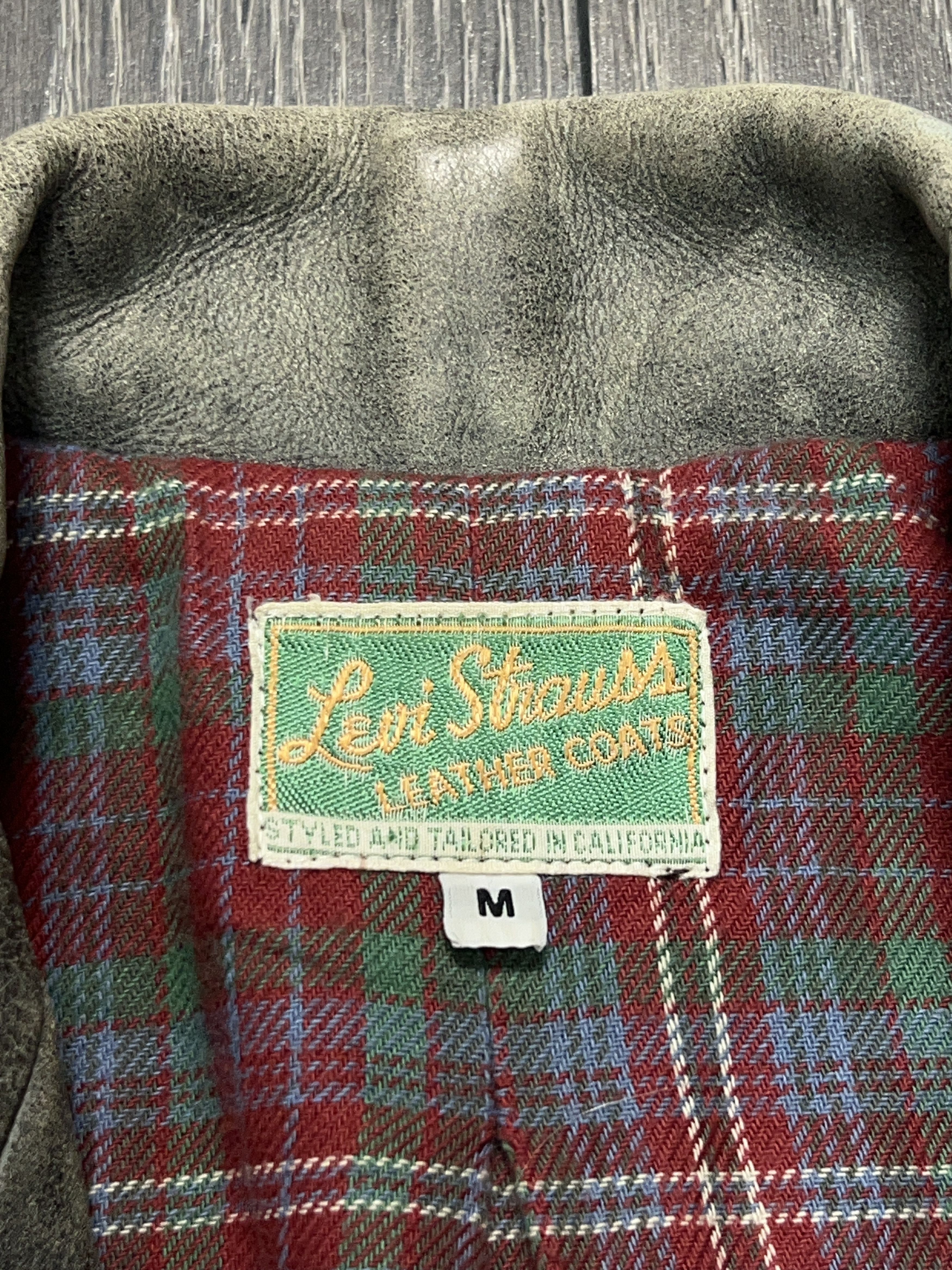 Levi's LVC 1930/40s Biker Motorcycle Leather Distressed Jacket M Size US M / EU 48-50 / 2 - 6 Thumbnail