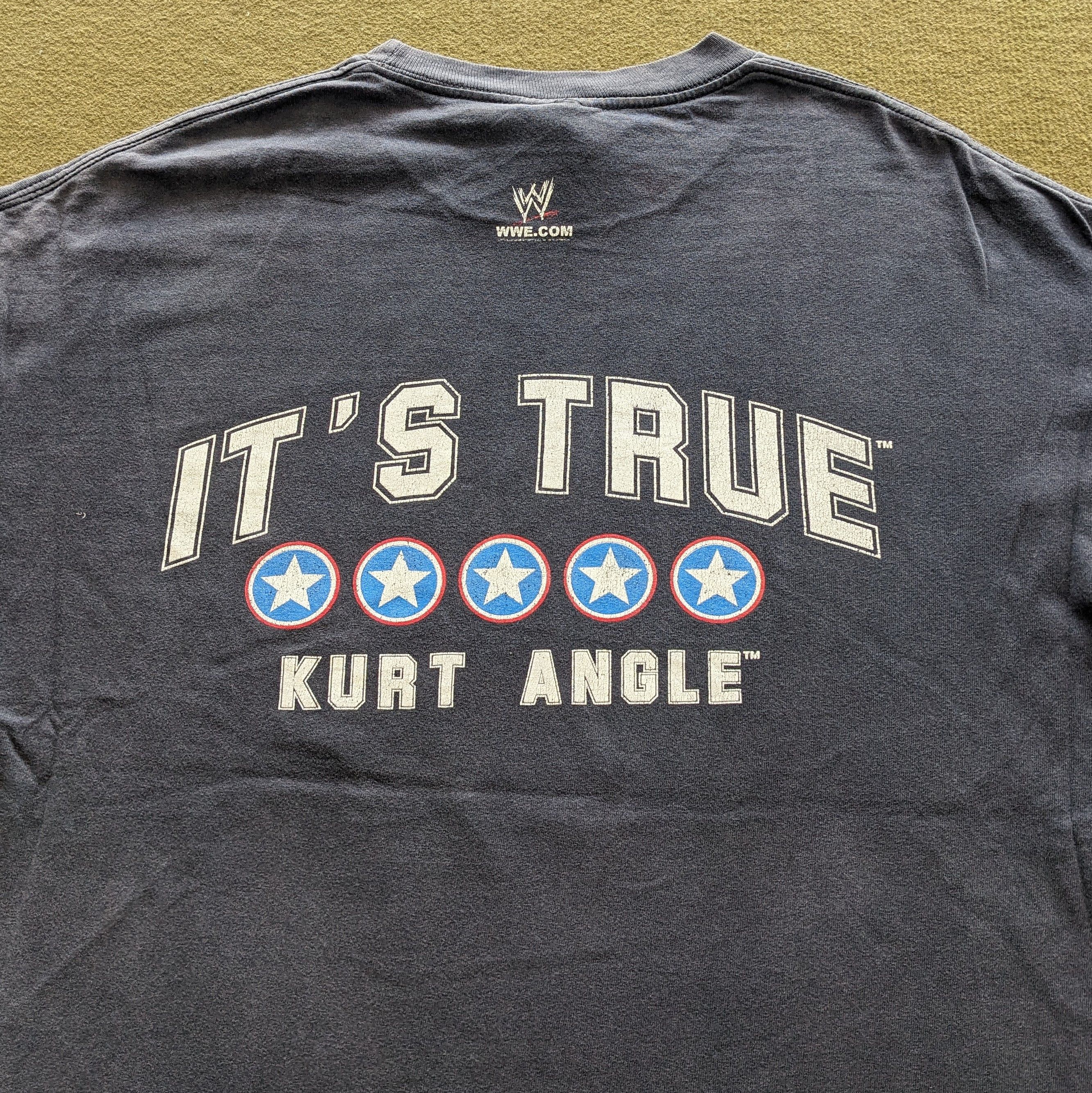Other Vintage KURT ANGLE You Suck T-shirt Size US XL / EU 56 / 4 - 2 Thumbnail