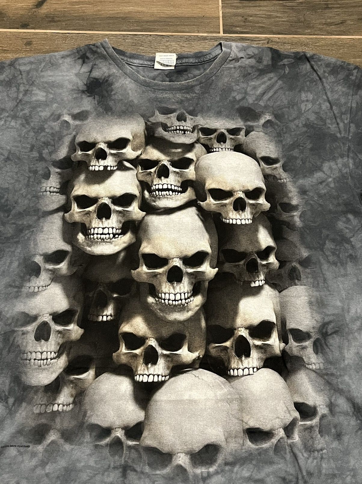 Anvil × Vintage Anvil “Skulls Pile ” T-shirt Size XL Size US XL / EU 56 / 4 - 2 Thumbnail
