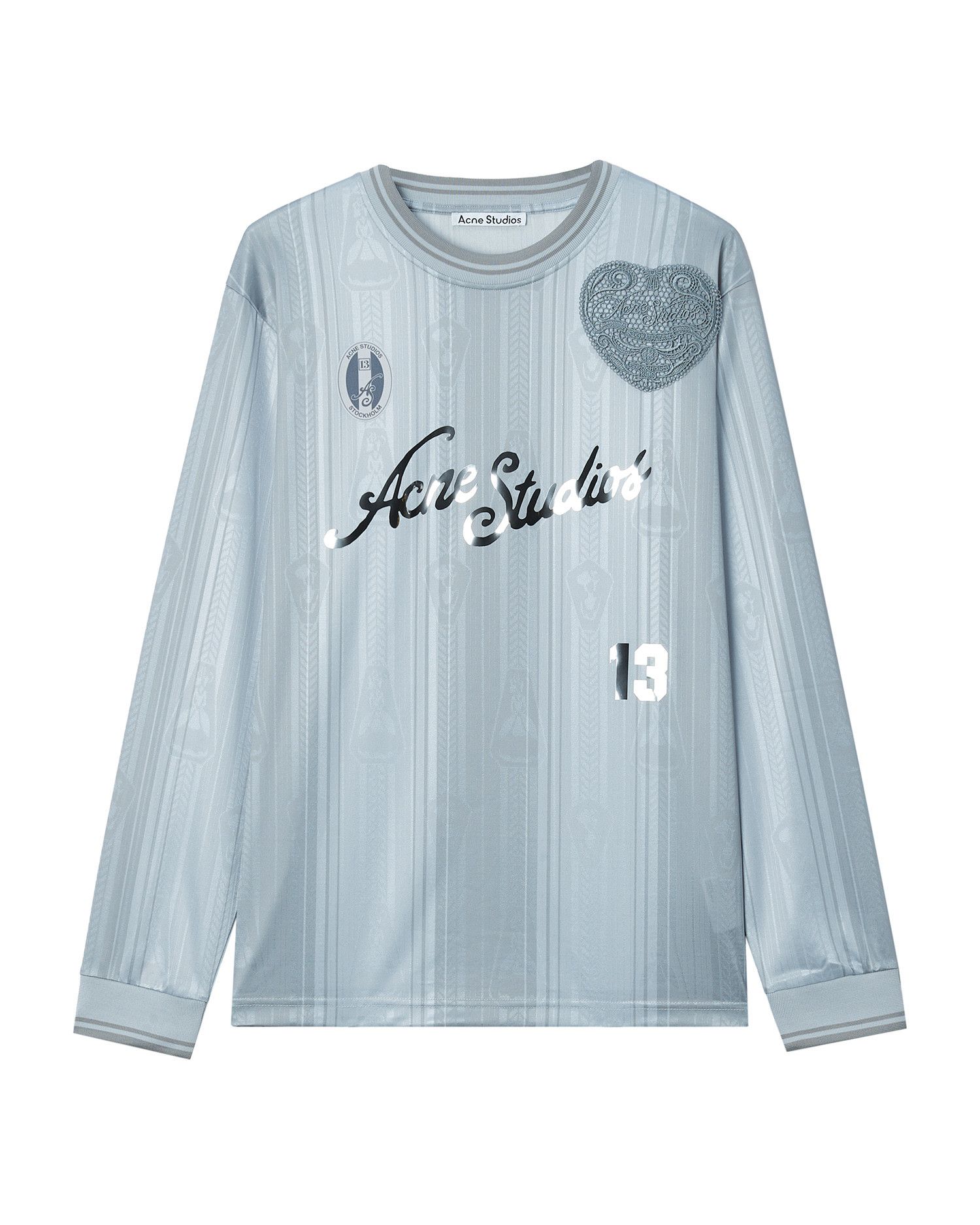 Acne Studios Acne Studios Letter Graphic Design Long Sleeve Shirt Size US M / EU 48-50 / 2 - 1 Thumbnail
