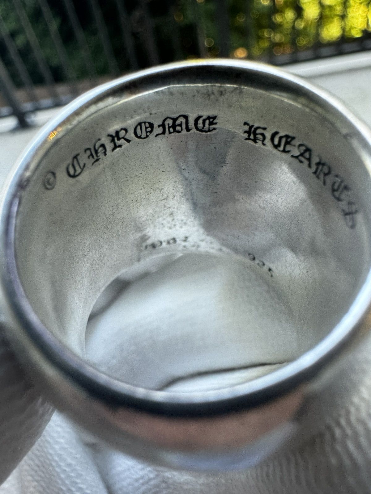 Chrome Hearts Chrome Hearts Oval Ring Size ONE SIZE - 11 Thumbnail