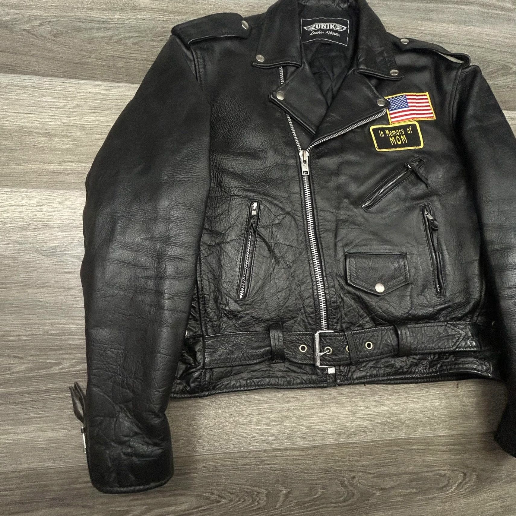 Vintage VINTAGE Harley-Davidson Motorcycle Leather Jacket Mens XL Black 90s Belted Quilted Padded Zip Front Size US XL / EU 56 / 4 - 3 Thumbnail