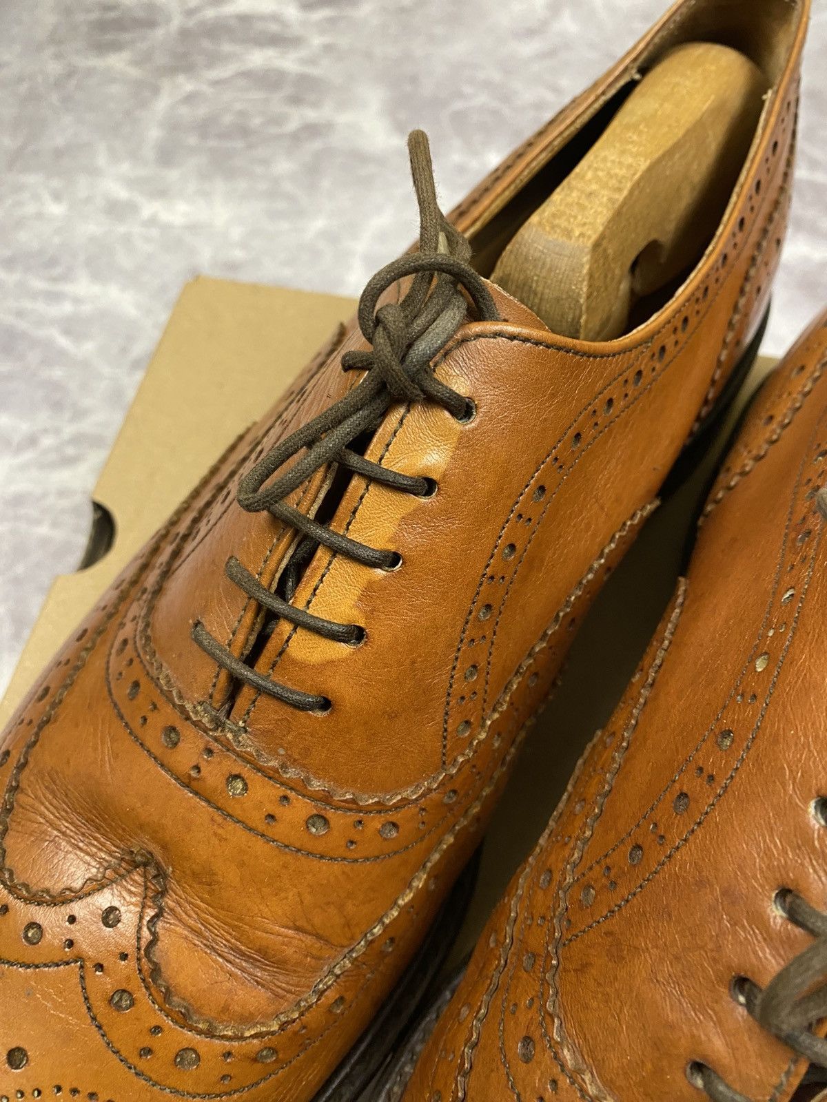 Loake Loake Lydney Brogue Shoes Size: 10 EE Size US 11 / EU 44 - 8 Thumbnail