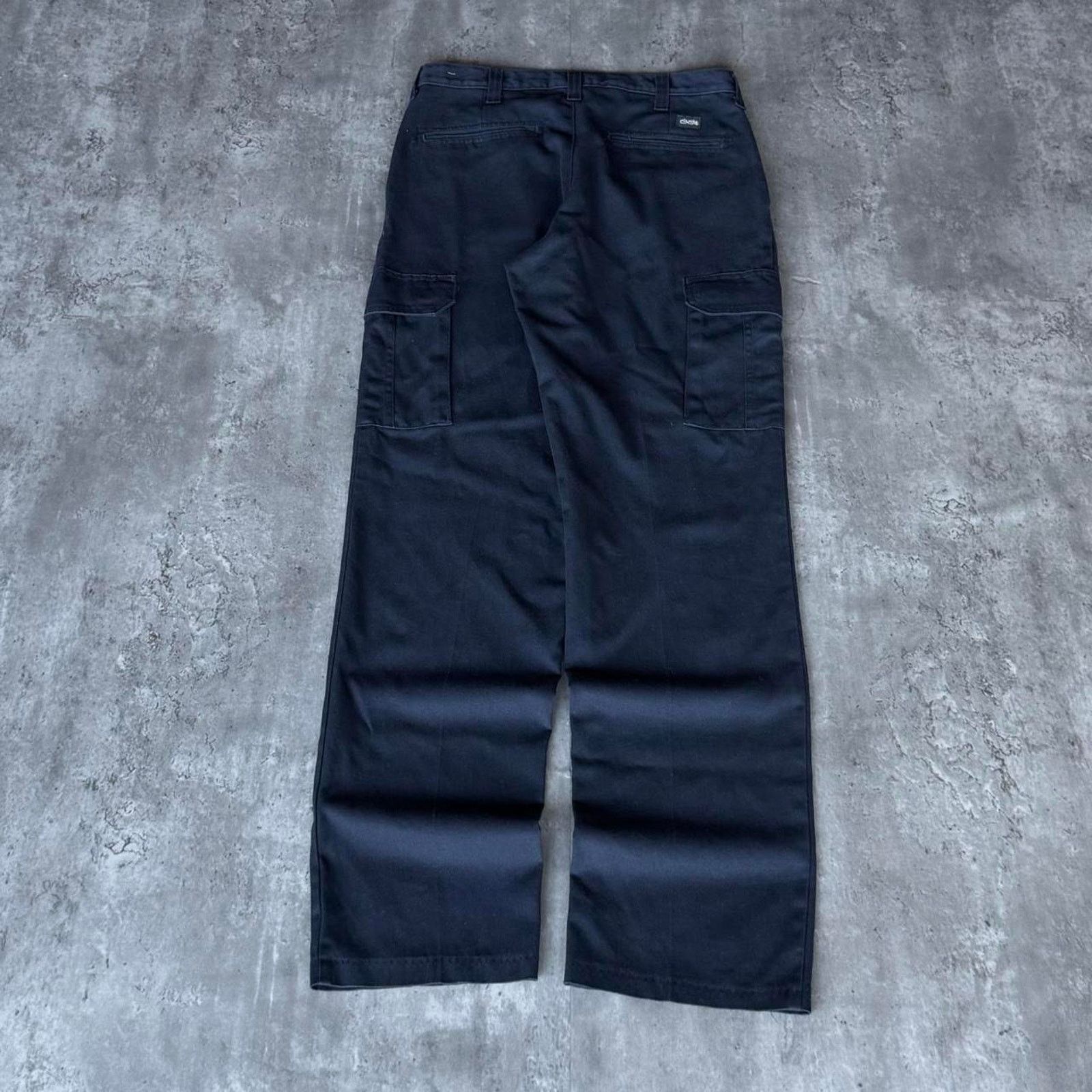 Japanese Brand × Vintage Vintage Y2K Carhartt Style Baggy Blue Technical Cargo Pants Size US 30 / EU 46 - 2 Thumbnail