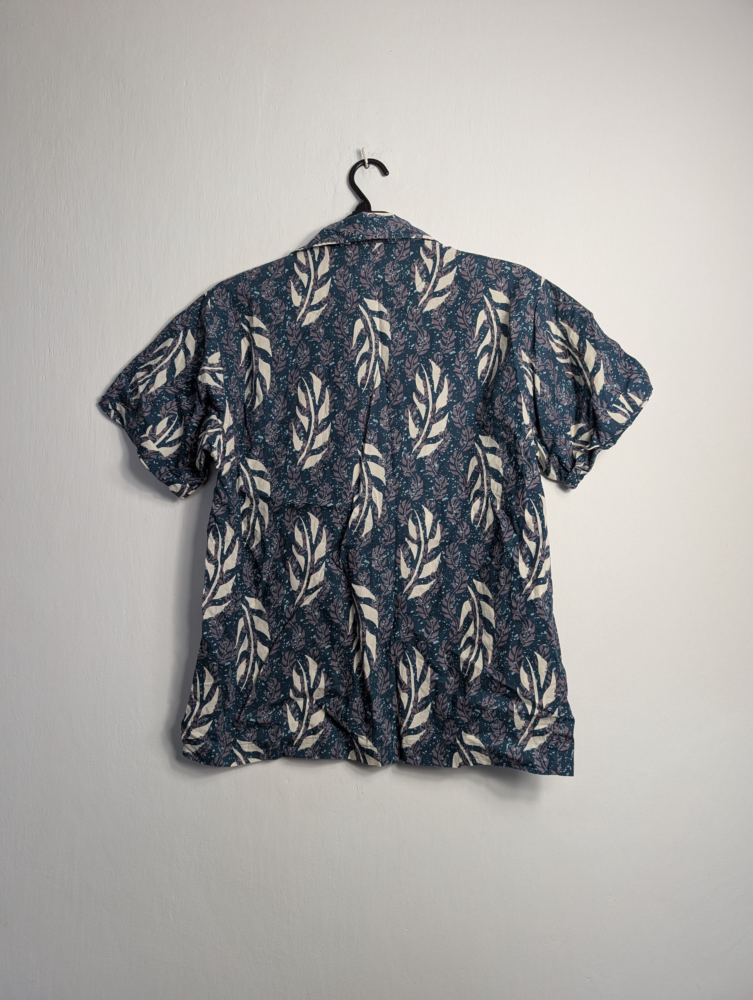 Vintage Vintage Y2K Hawaiian Shirt - Summer Floral Palm Tree Print Size US S / EU 44-46 / 1 - 3 Thumbnail
