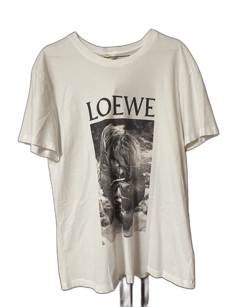 Loewe Loewe White Short Sleeve T-Shirt Size US M / EU 48-50 / 2 - 1 Thumbnail
