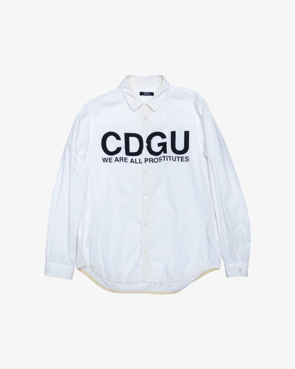 Undercover Commes De Garcon White Shirt UNDER COVER X COMME DES