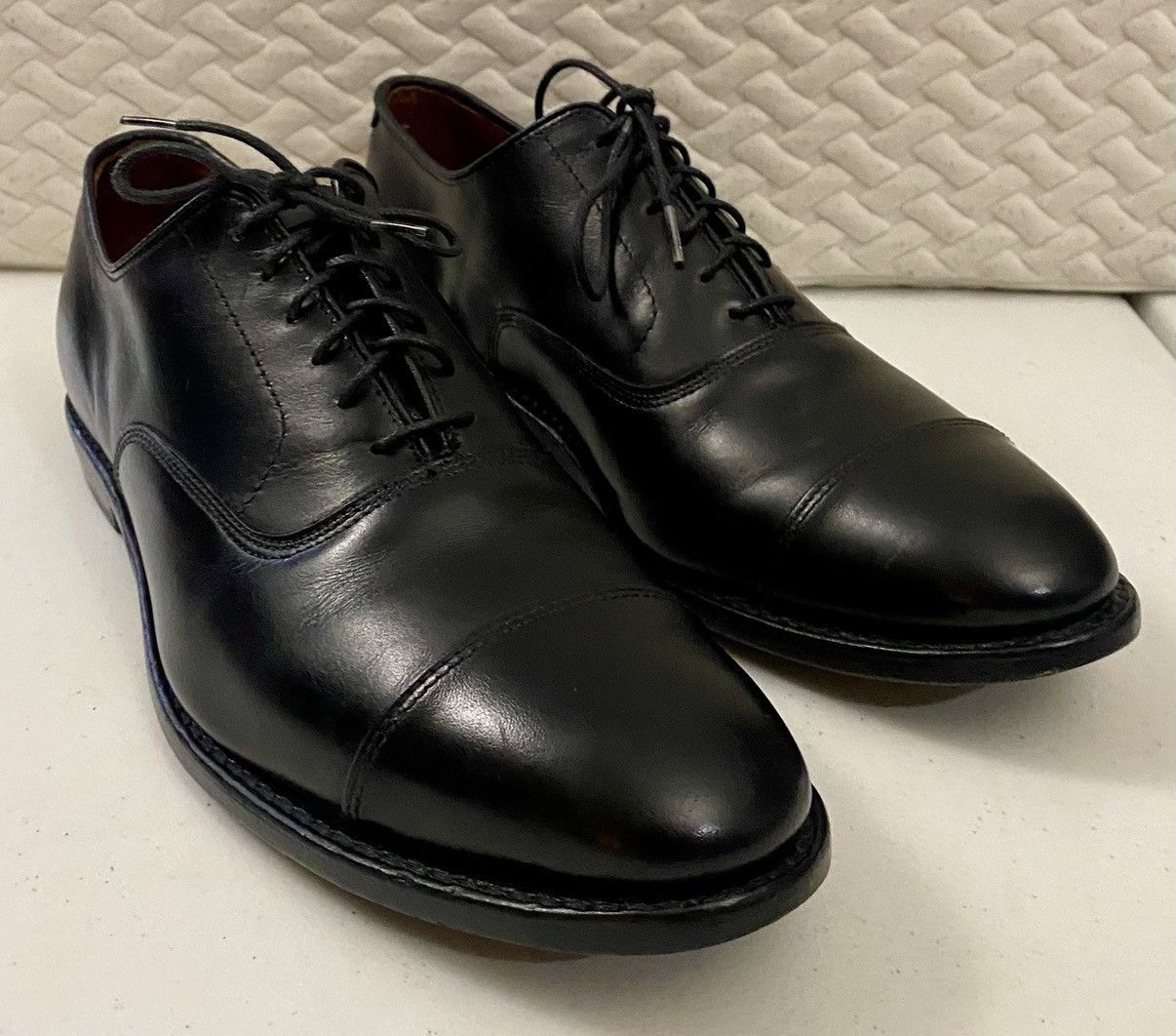 Allen Edmonds Allen Edmonds Park Avenue Cap-Toe Balmoral Oxfords 10.5 D Size US 10.5 / EU 43-44 - 14 Thumbnail