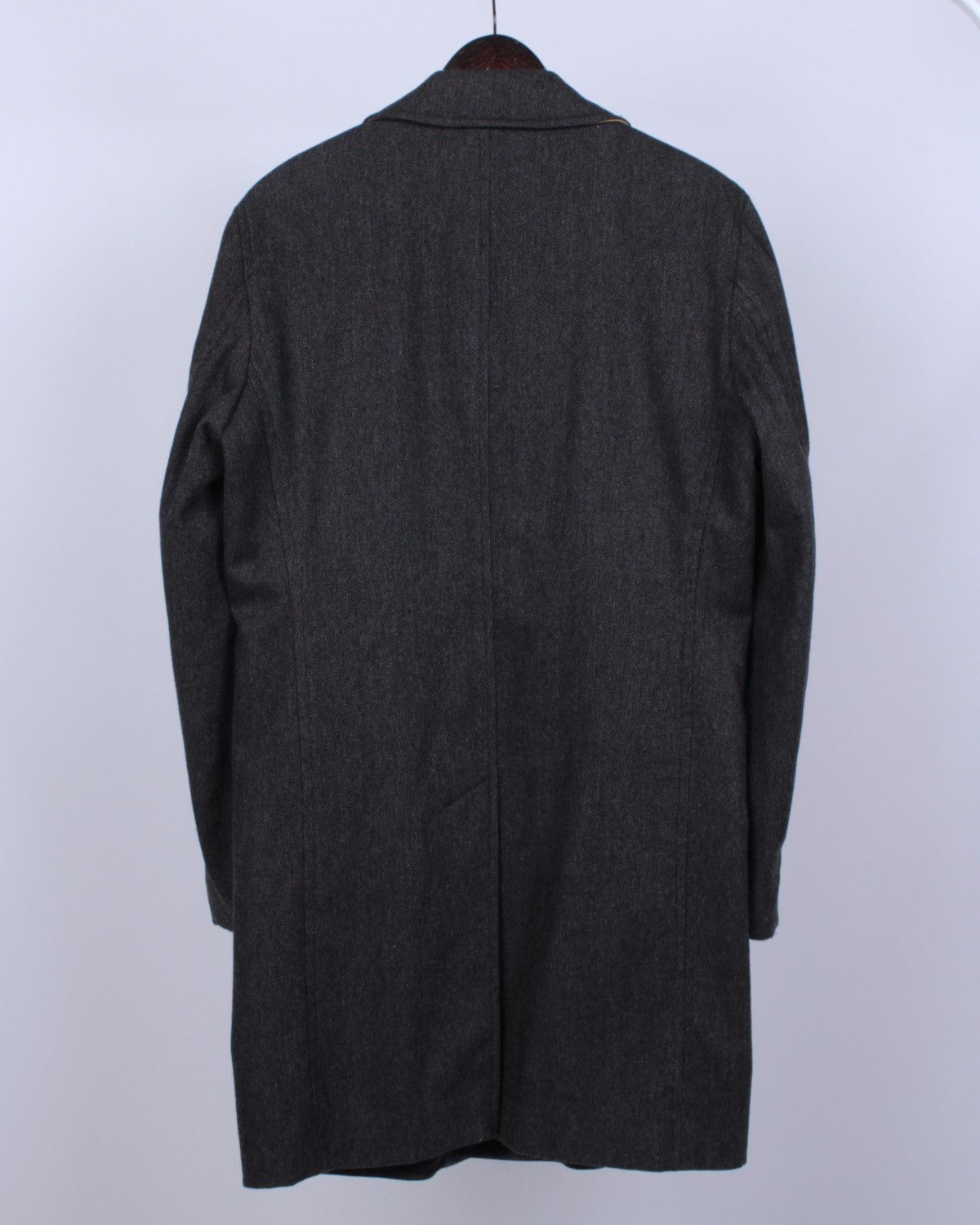 Designer × Tommy Hilfiger × Vintage TOMMY HILFIGER Tailored Feeling Wool Blend Potters Long Coat Size US S / EU 44-46 / 1 - 5 Thumbnail