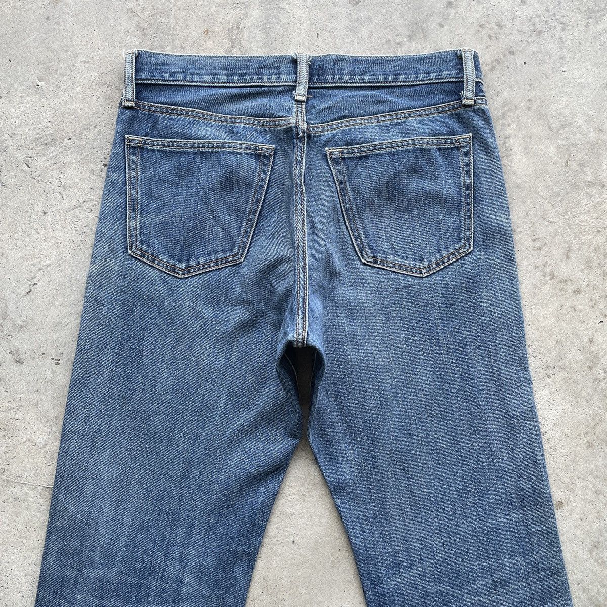 Japanese Brand Vintage Japanese Brand Faded Denim Jeans Pants W32x29 Size US 32 / EU 48 - 10 Thumbnail