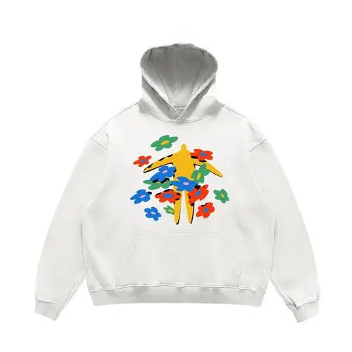 VIBE Hip Hop Street Creative Print Casual XL Hooded Sweatshirt Size US XL / EU 56 / 4 - 8 Thumbnail
