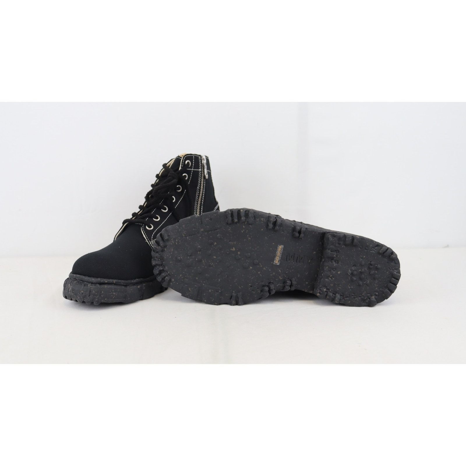 Maison MIHARA YASUHIRO o1rshd1 Vintage Like Sole Canvas Boots in Black Size US 9 / EU 42 - 8 Thumbnail