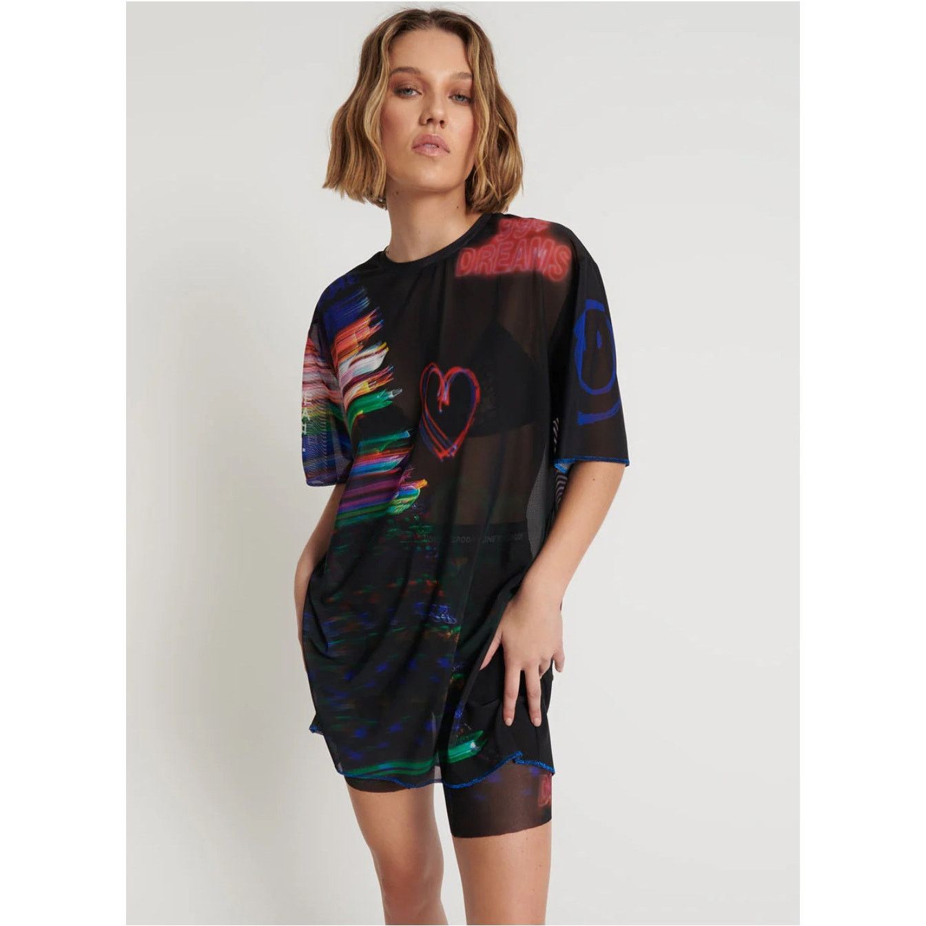 One Teaspoon One Teaspoon, 99 Cent Dreams Mess T Dress, NWT, XS Size XS / US 0-2 / IT 36-38 - 1 Thumbnail