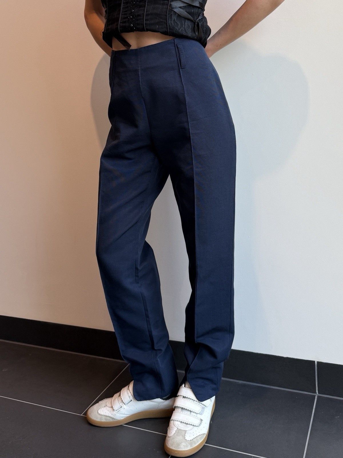 Yves Saint Laurent Vintage 2000s Yves Saint Laurent Womens Pants Trousers Chino Size 27" / US 4 / IT 40 - 3 Thumbnail
