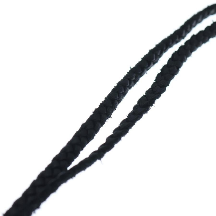 Chrome Hearts Chrome Hearts CH Cross Leather Braid PENDANT Necklace Size ONE SIZE - 6 Thumbnail