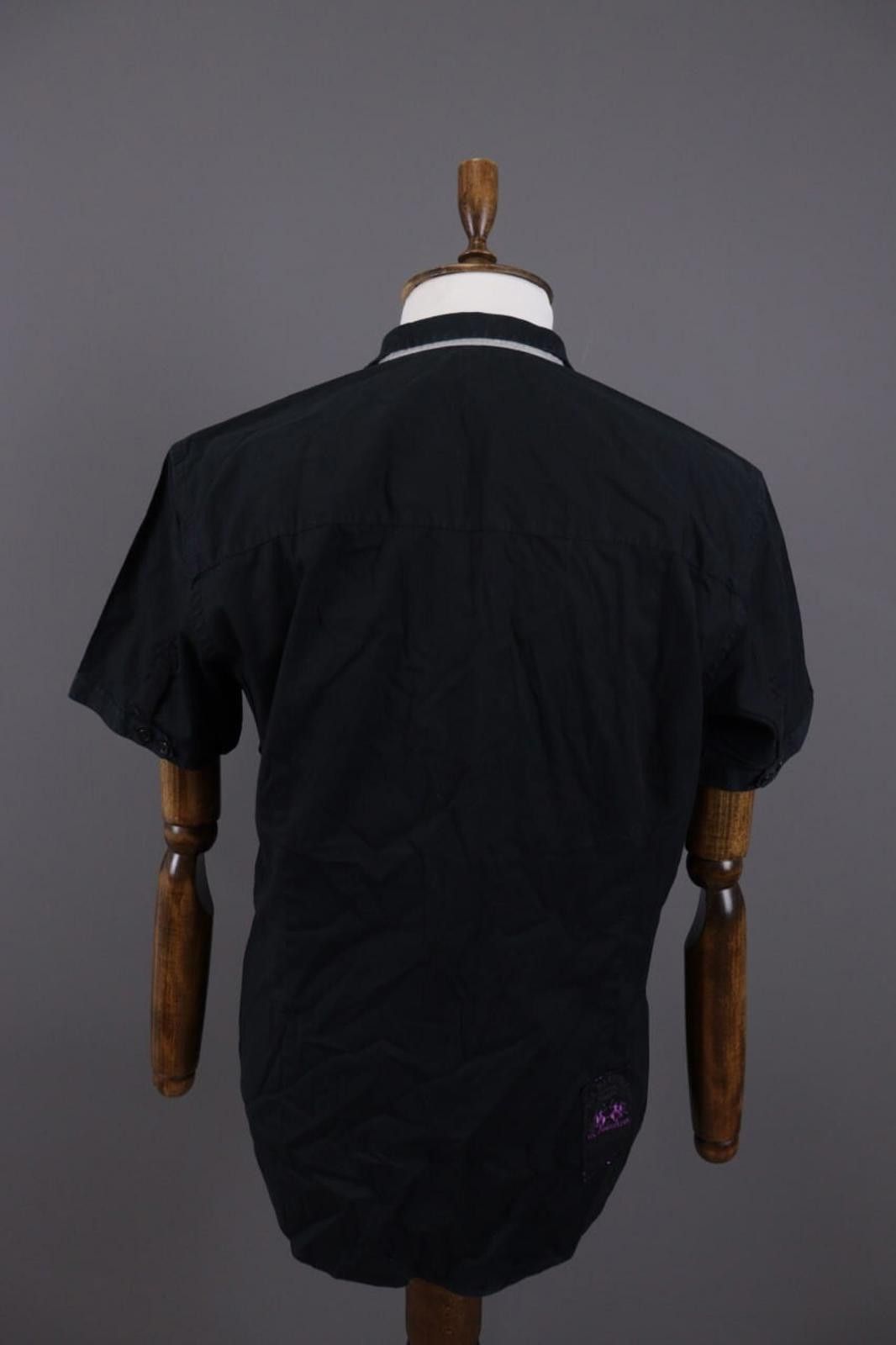 La Martina La Marina Buenos Aires Slim Fit Black Shirt Size XL Size US XL / EU 56 / 4 - 10 Thumbnail