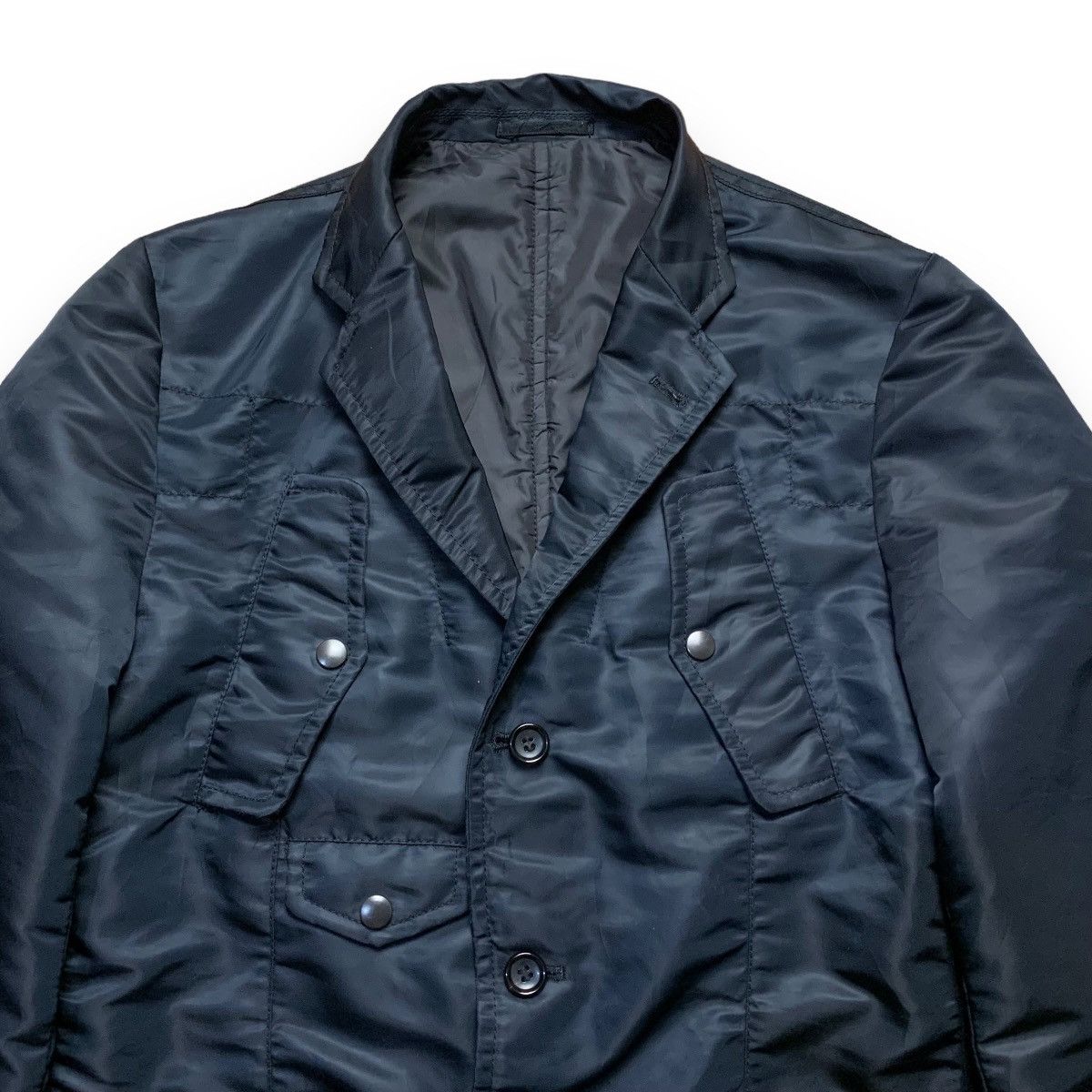 Comme des Garcons Homme Comme des garcons homme multi pocket nylon blazer Size US S / EU 44-46 / 1 - 7 Thumbnail