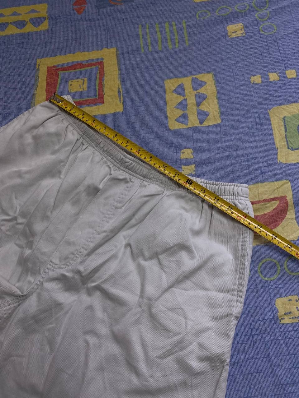 Nike × Vintage Vintage Nike Shorts Swoosh Logo Y2K Drill 90s Size US 34 / EU 50 - 5 Thumbnail