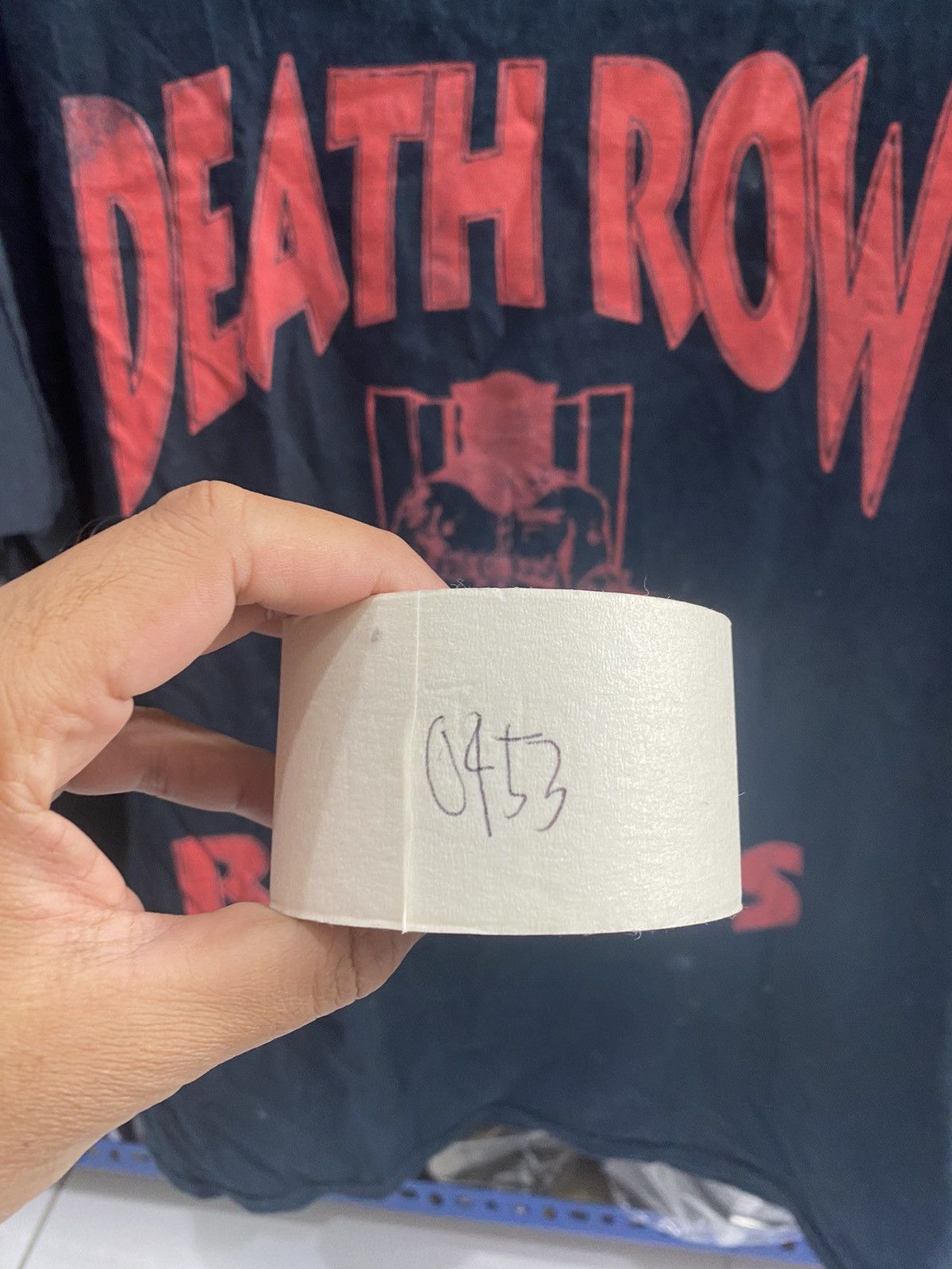Vintage DEATH ROW RECORDS TSHIRT Size US L / EU 52-54 / 3 - 15 Thumbnail