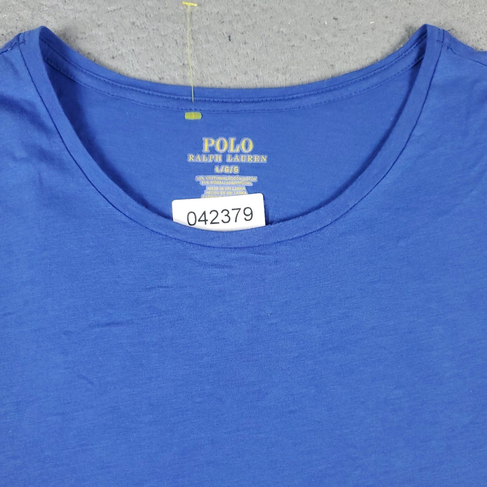 Ralph Lauren Ralph Lauren T Shirt Mens L Blue Pony Casual Short Sleeve Logo Comfort Regular Crew Neck Shirt Men Size US L / EU 52-54 / 3 - 2 Thumbnail