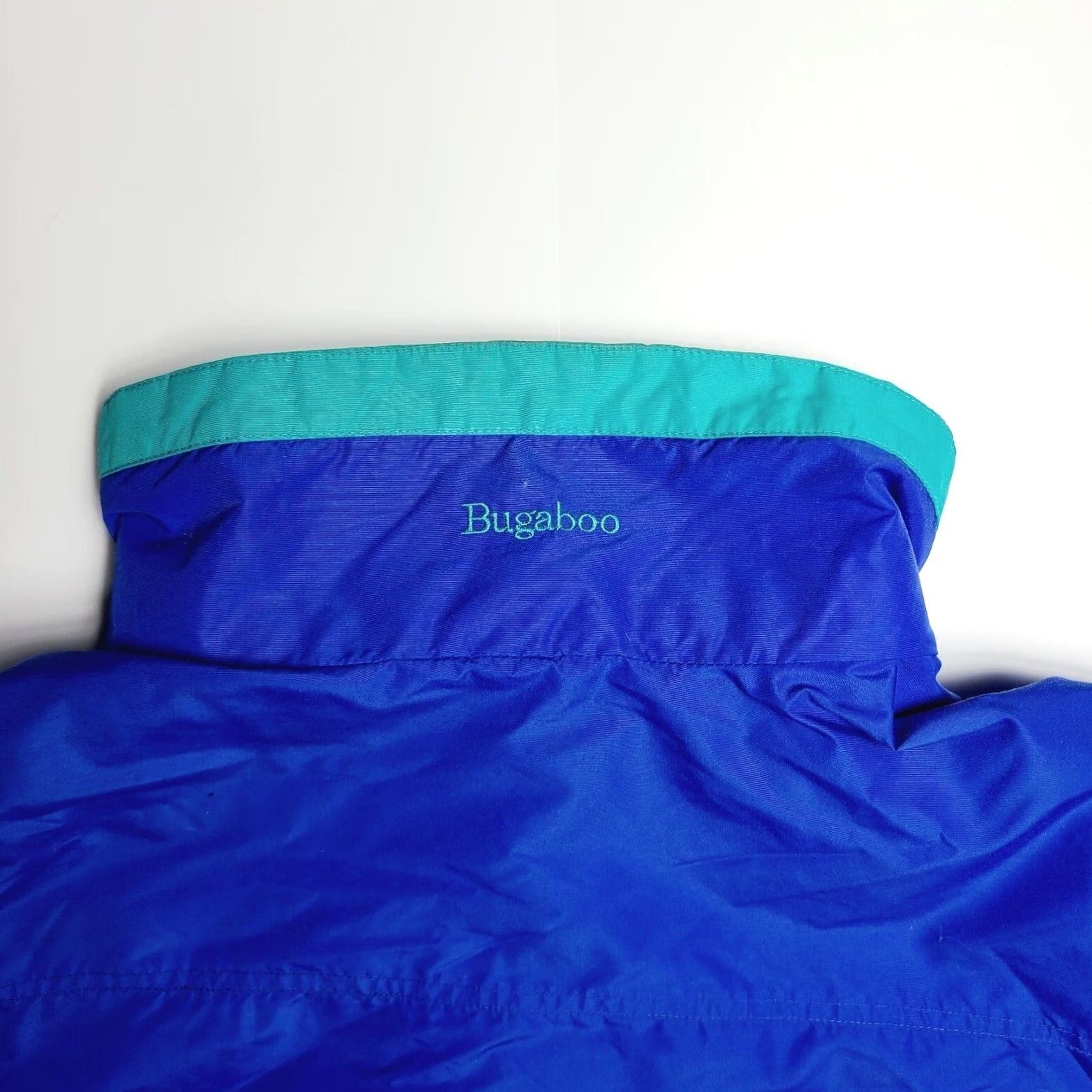 Etro VTG Columbia Bugaboo Windbreaker Jacket Men’s L Nylon 90s Blue Green Zip Regular Travel Hiking Workwear Mens Size US L / EU 52-54 / 3 - 4 Thumbnail