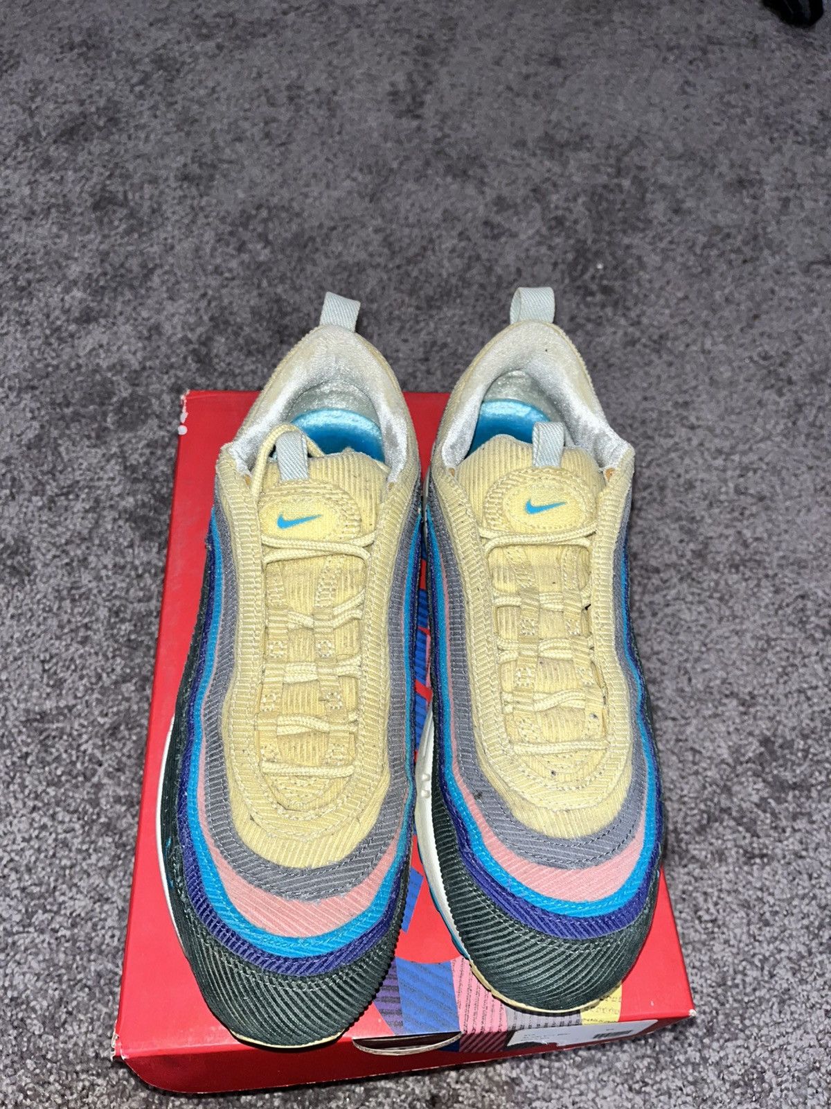 Nike Sean Wotherspoon 97/1 PRE RELEASE PAIR Size US 8.5 / EU 41-42 - 5 Thumbnail